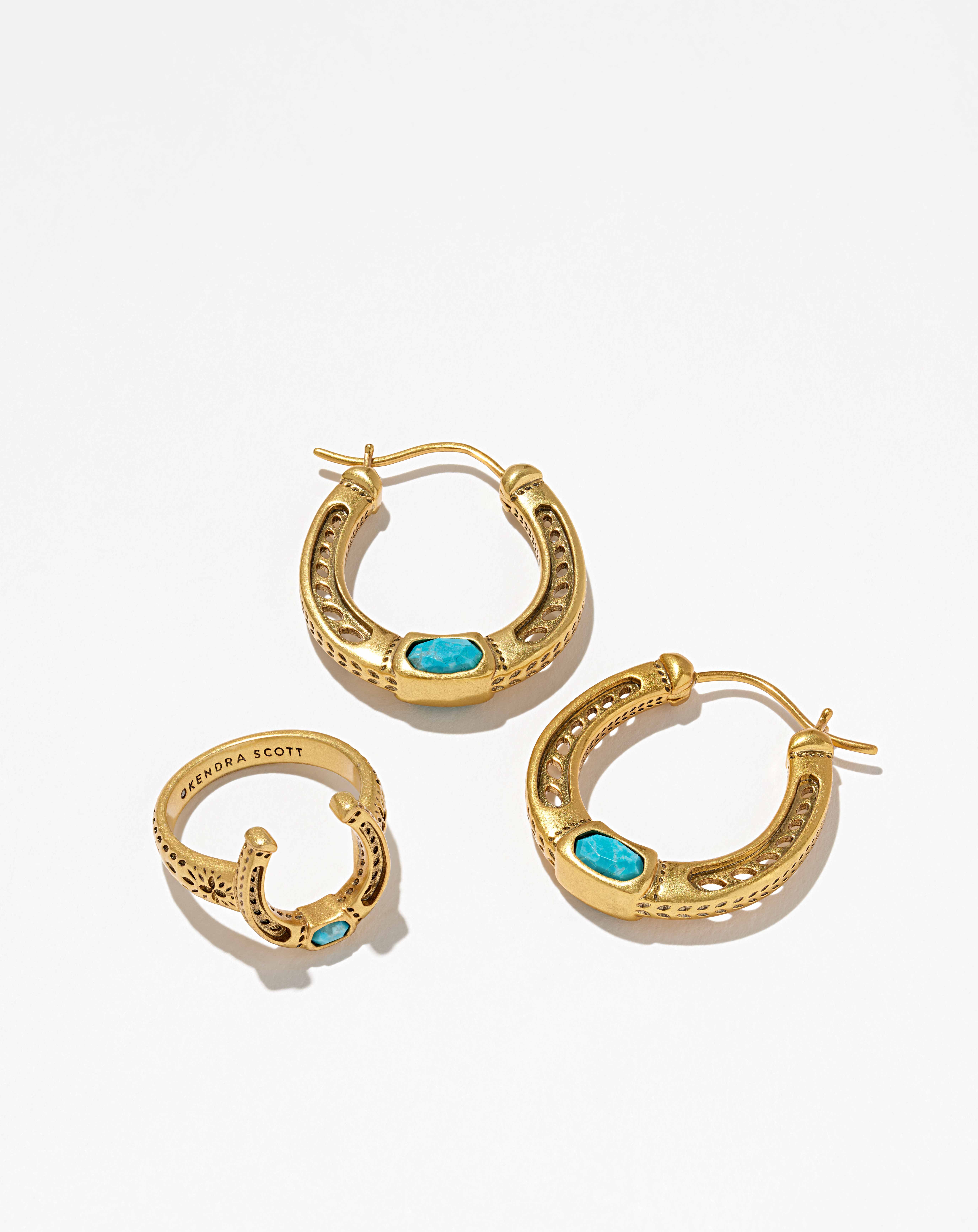 Noble Ring and Hoop Set, , large