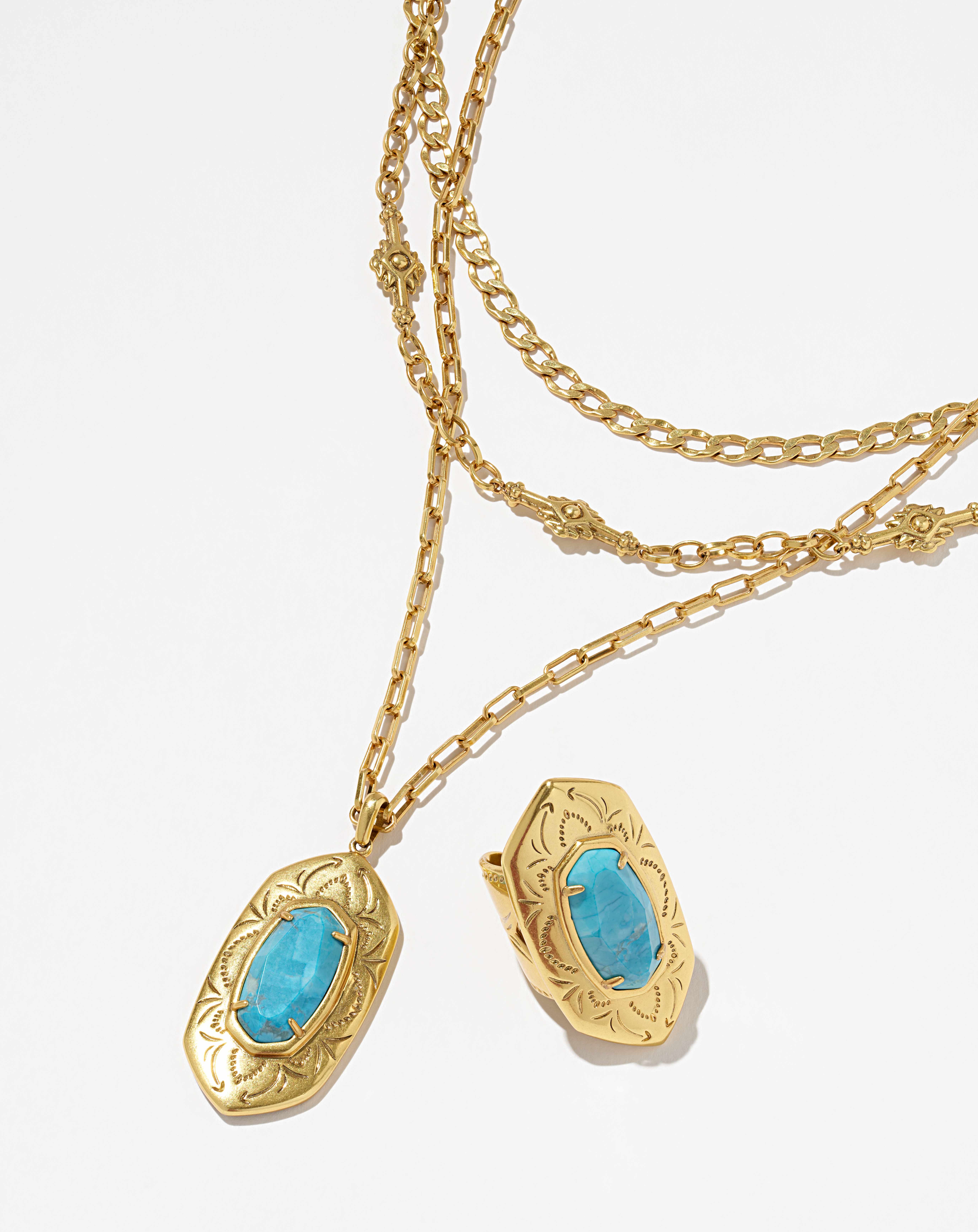 Keziah Ring and Necklace Set, , large