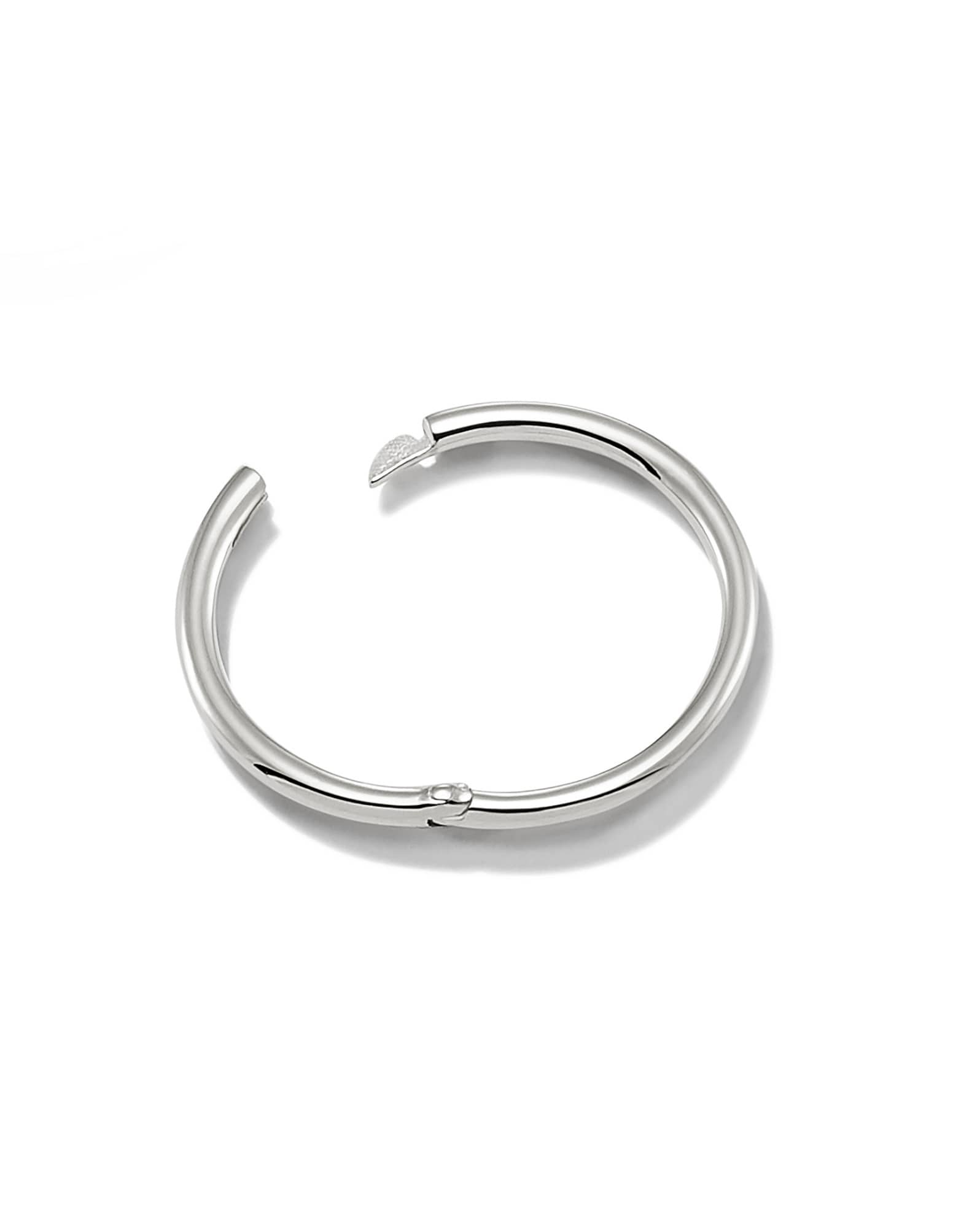Keeley 13mm Single Huggie Earring in Sterling Silver