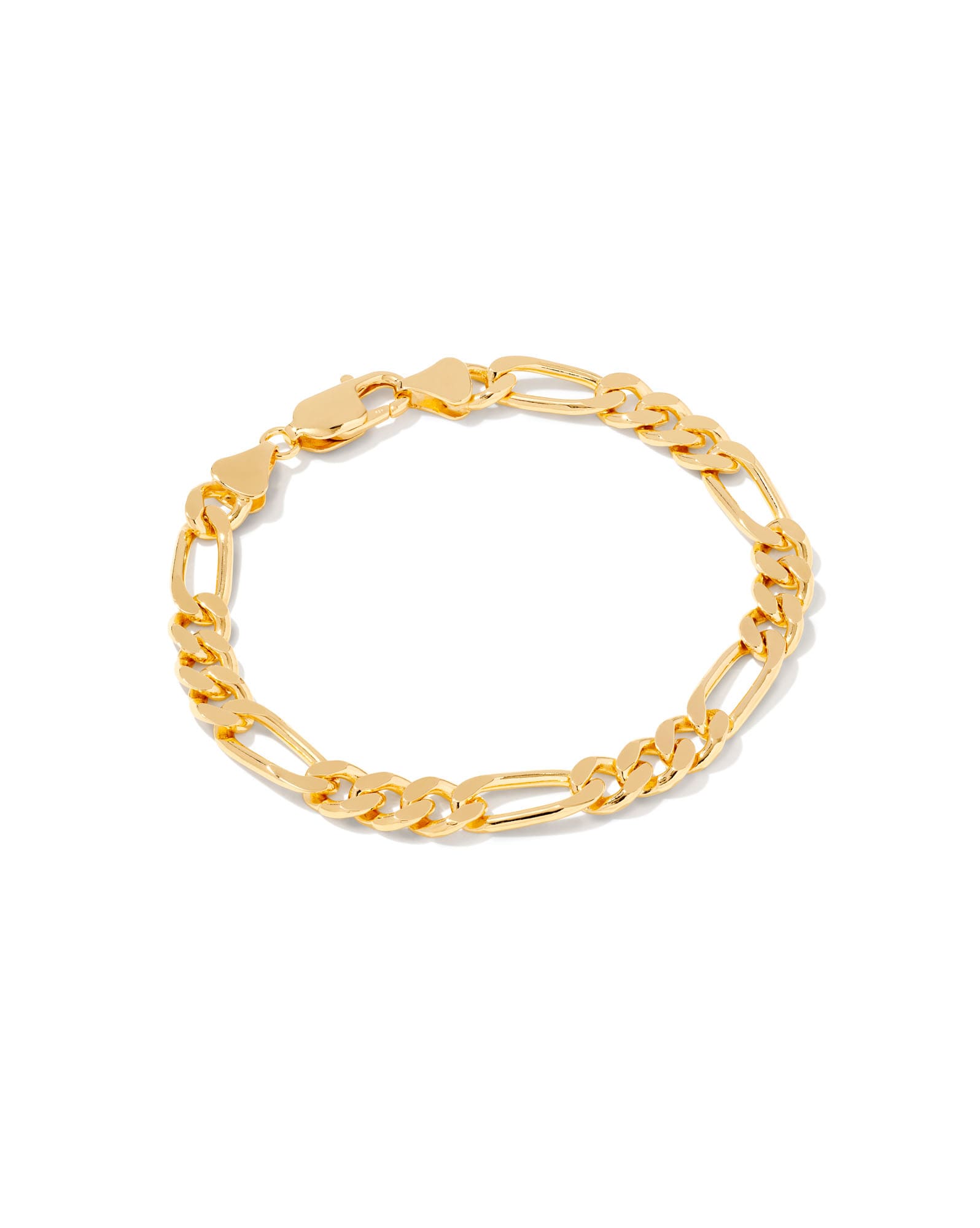 Figaro Chain Bracelet in 18k Gold Vermeil