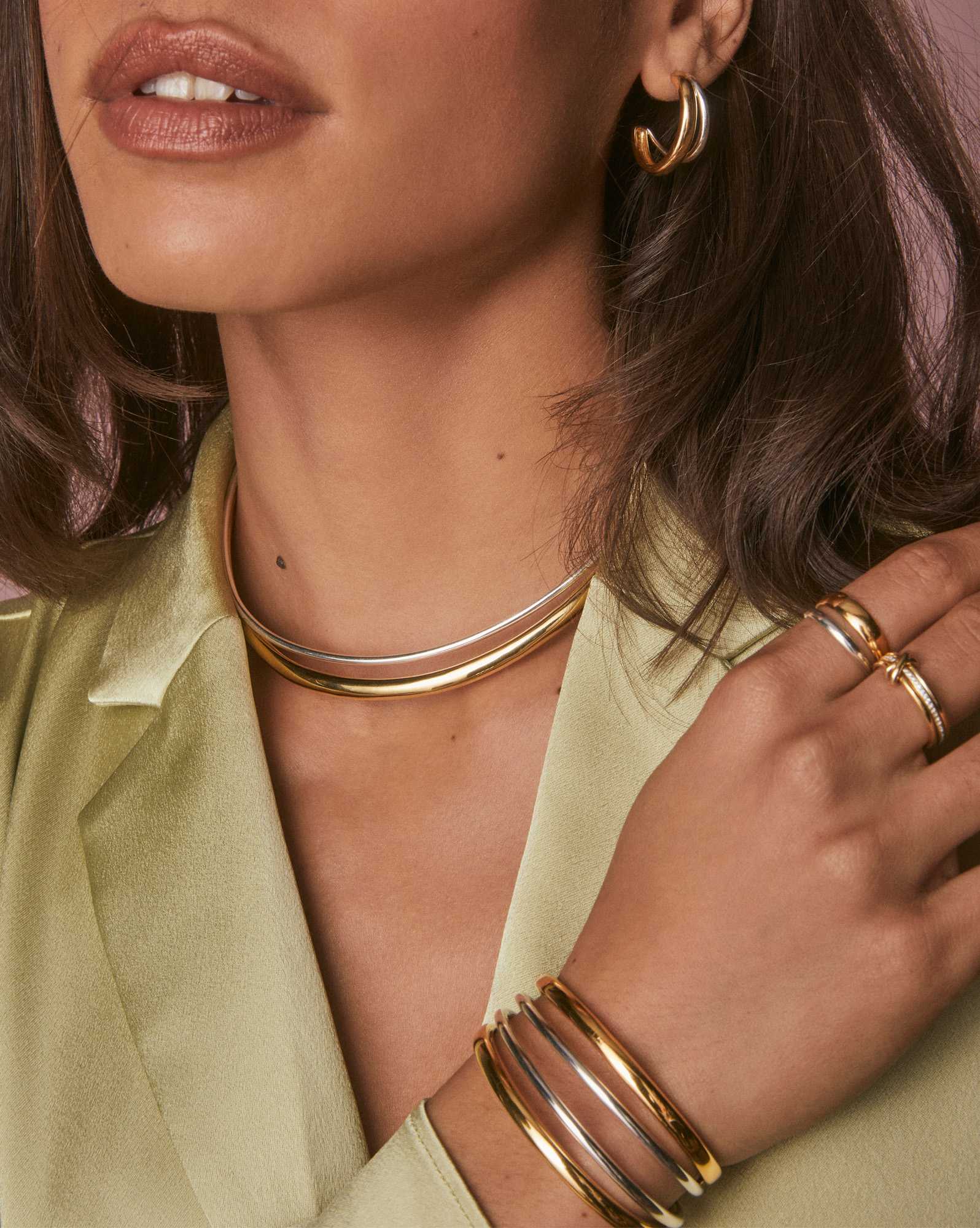 Meg Double Cuff Bracelet 