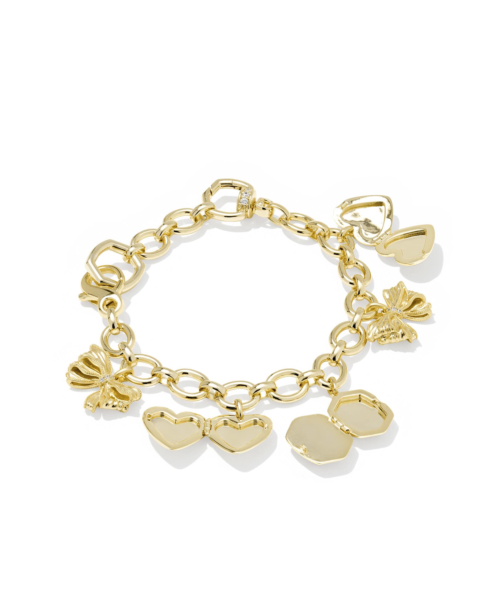 Kendra Scott x LoveShackFancy Bow Charm Bracelet