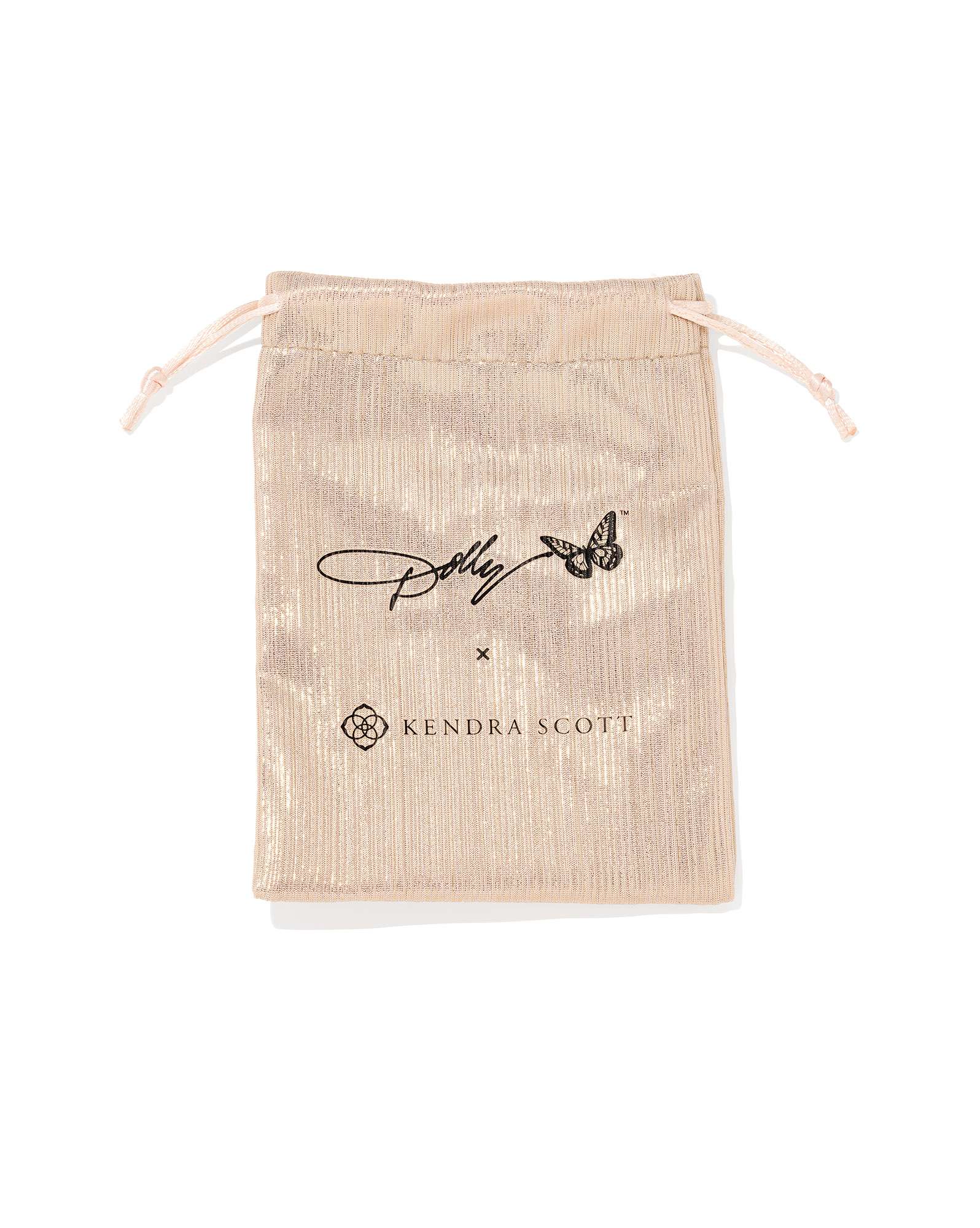 Dolly Parton x Kendra Scott Butterfly Vintage Gold Huggie Earrings