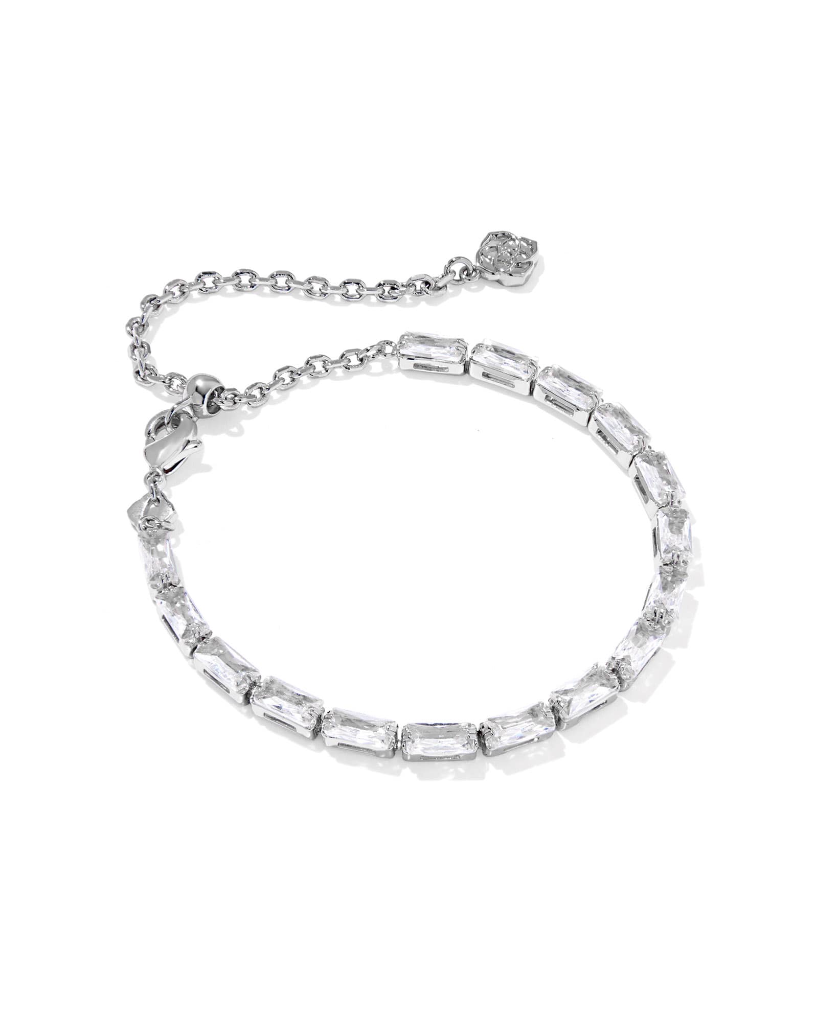 Paige Silver Tennis Bracelet 
