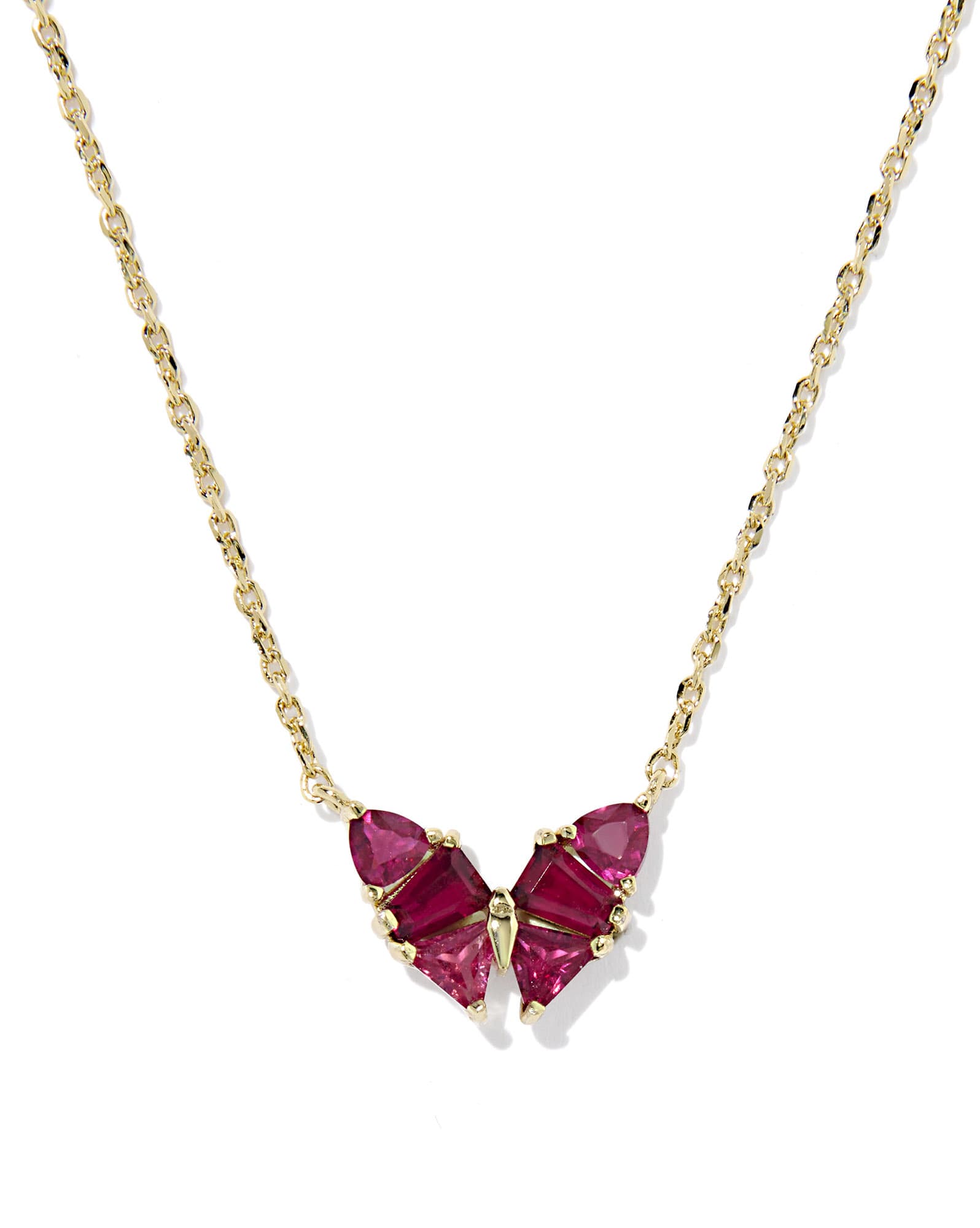Blair Butterfly Gold Small Short Pendant Necklace  