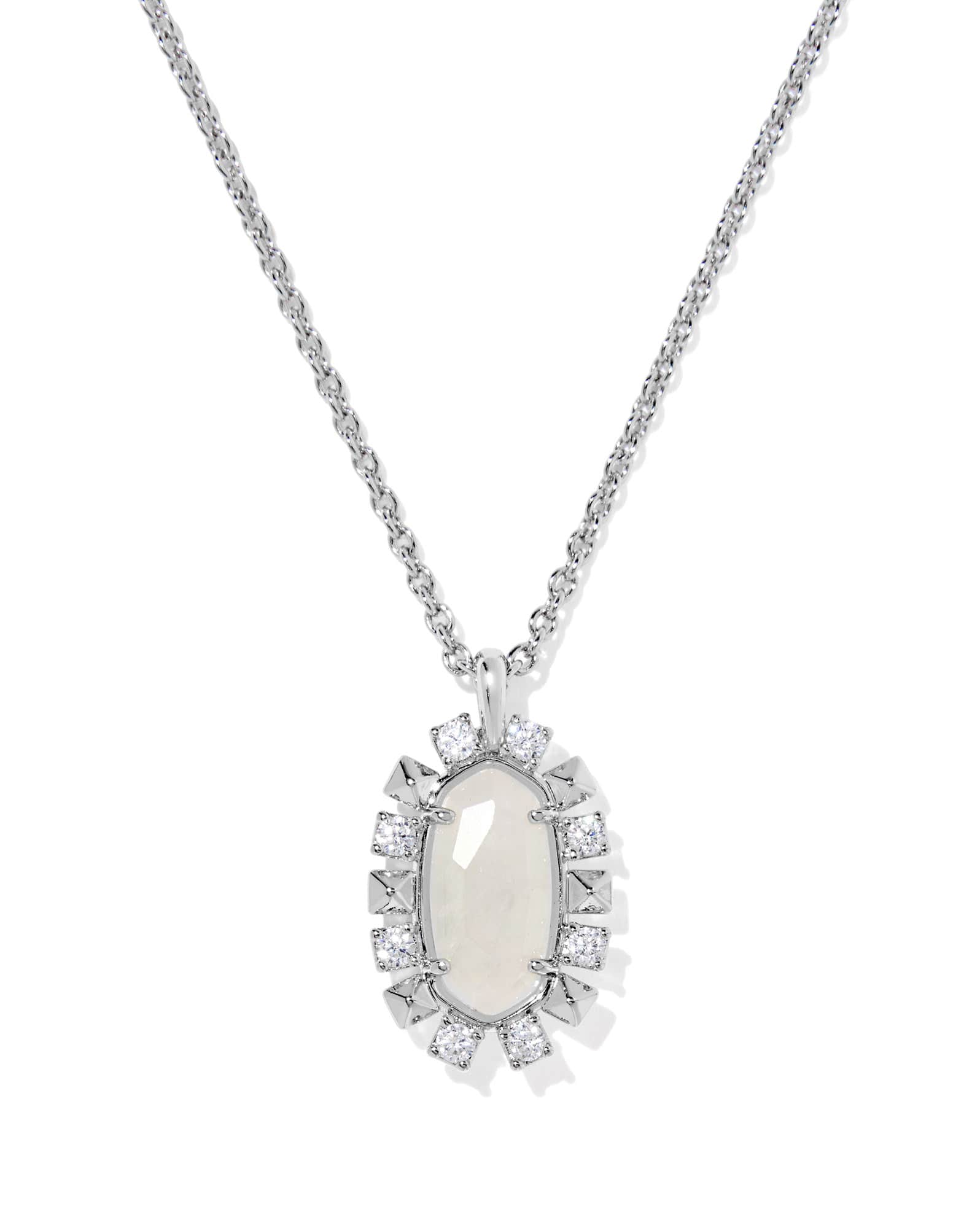 Shanley Silver Short Pendant Necklace