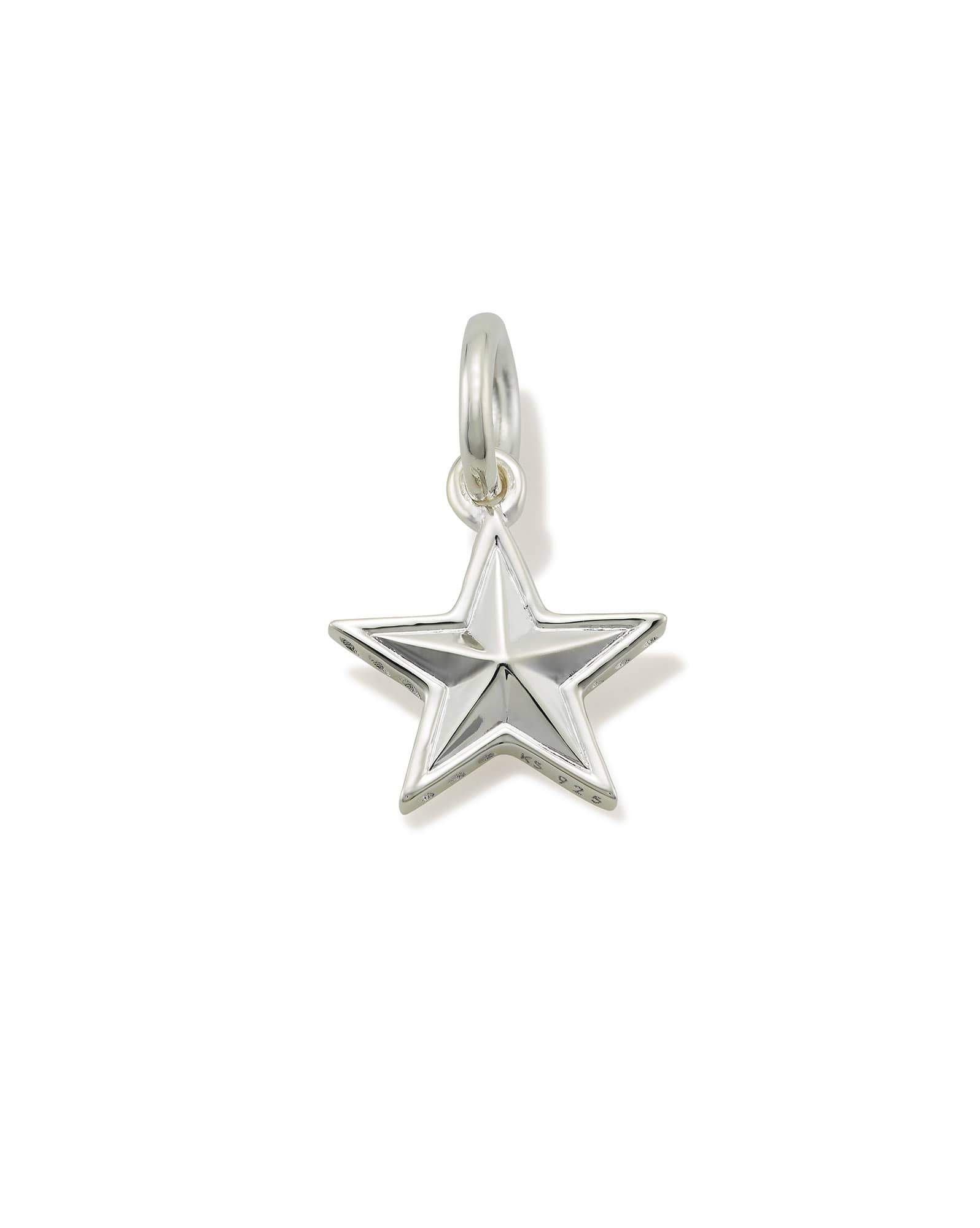 Small Star Charm in Sterling Silver