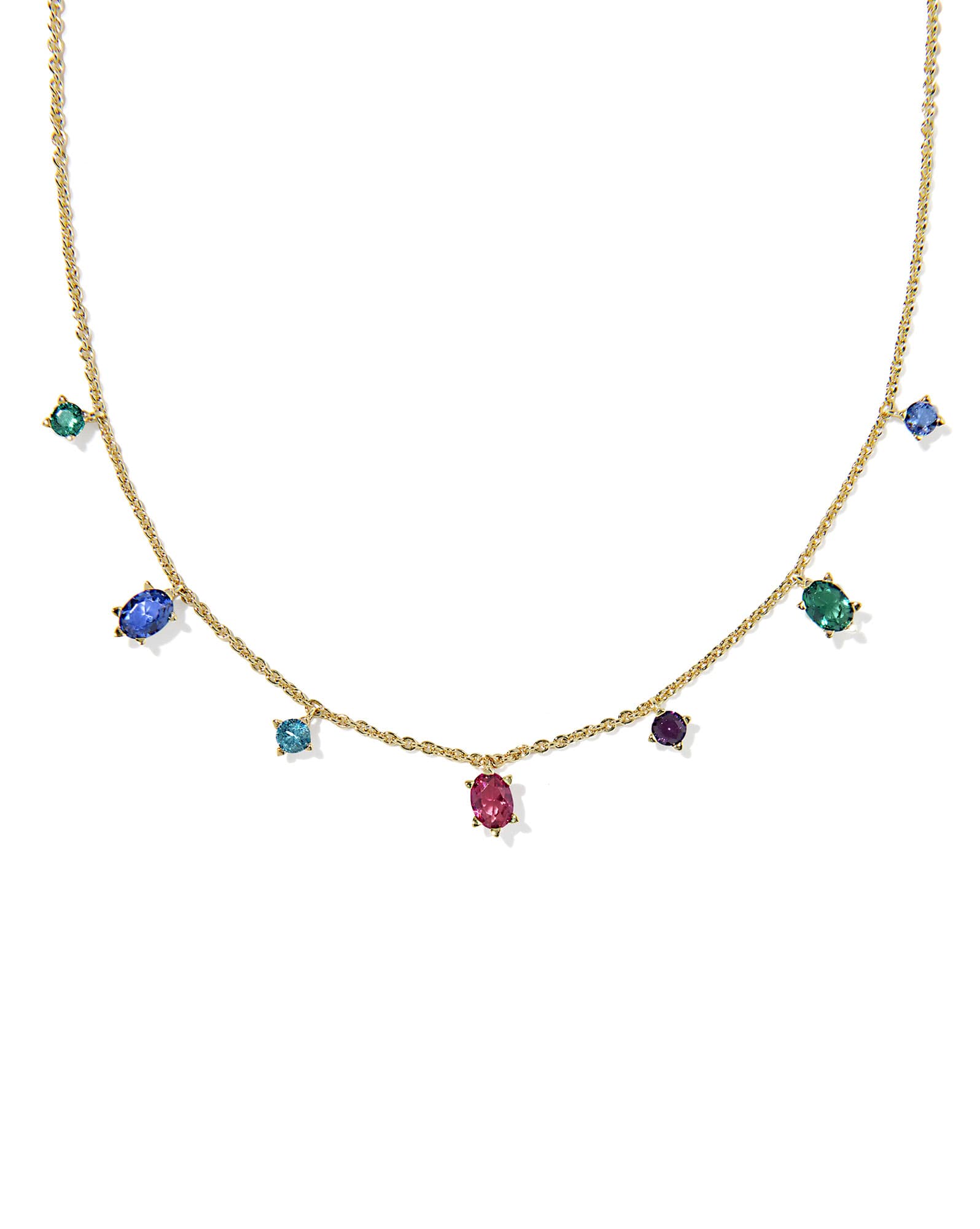 Cailin Gold Delicate Strand Necklace 