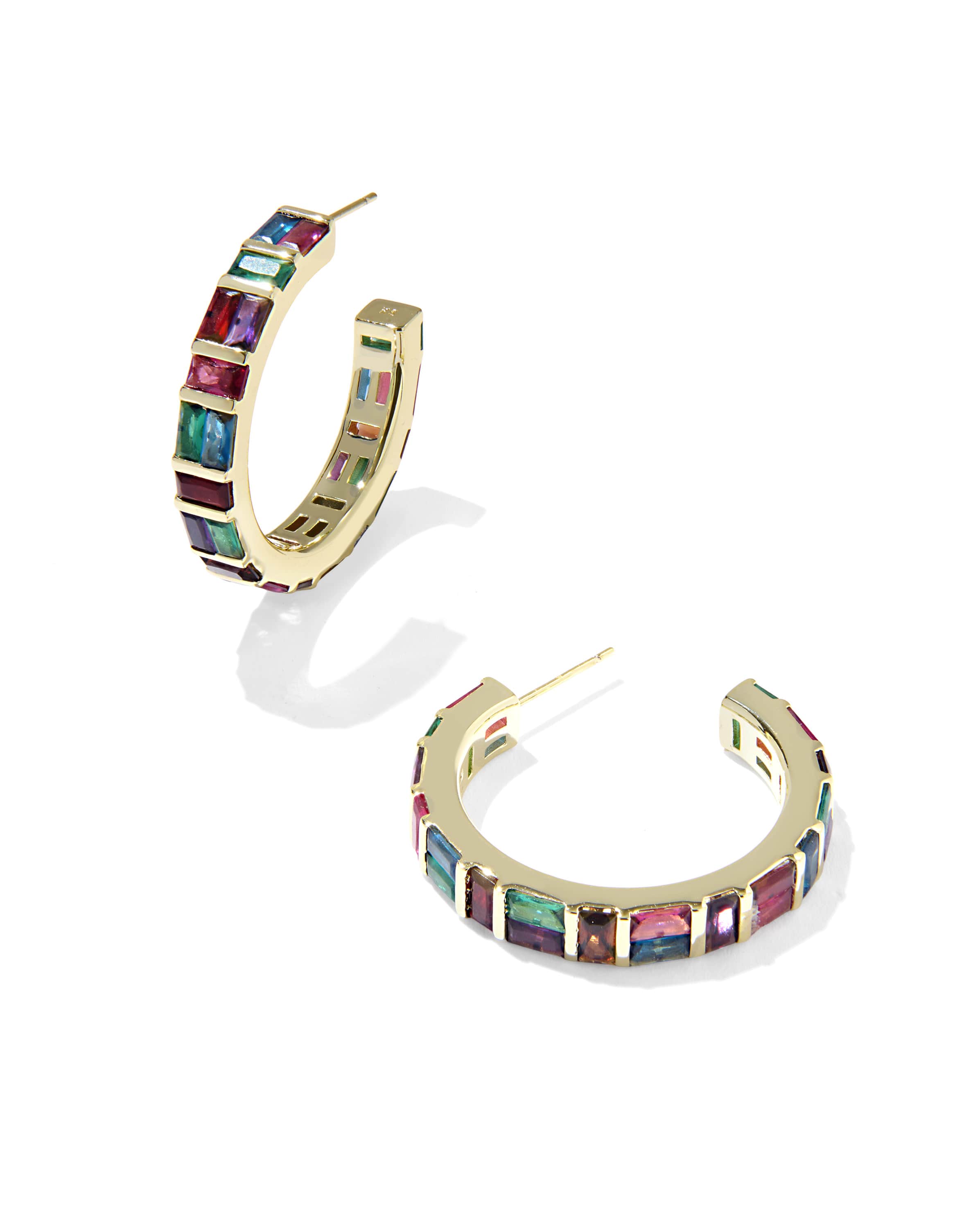 Jamie Gold Hoop Earrings 