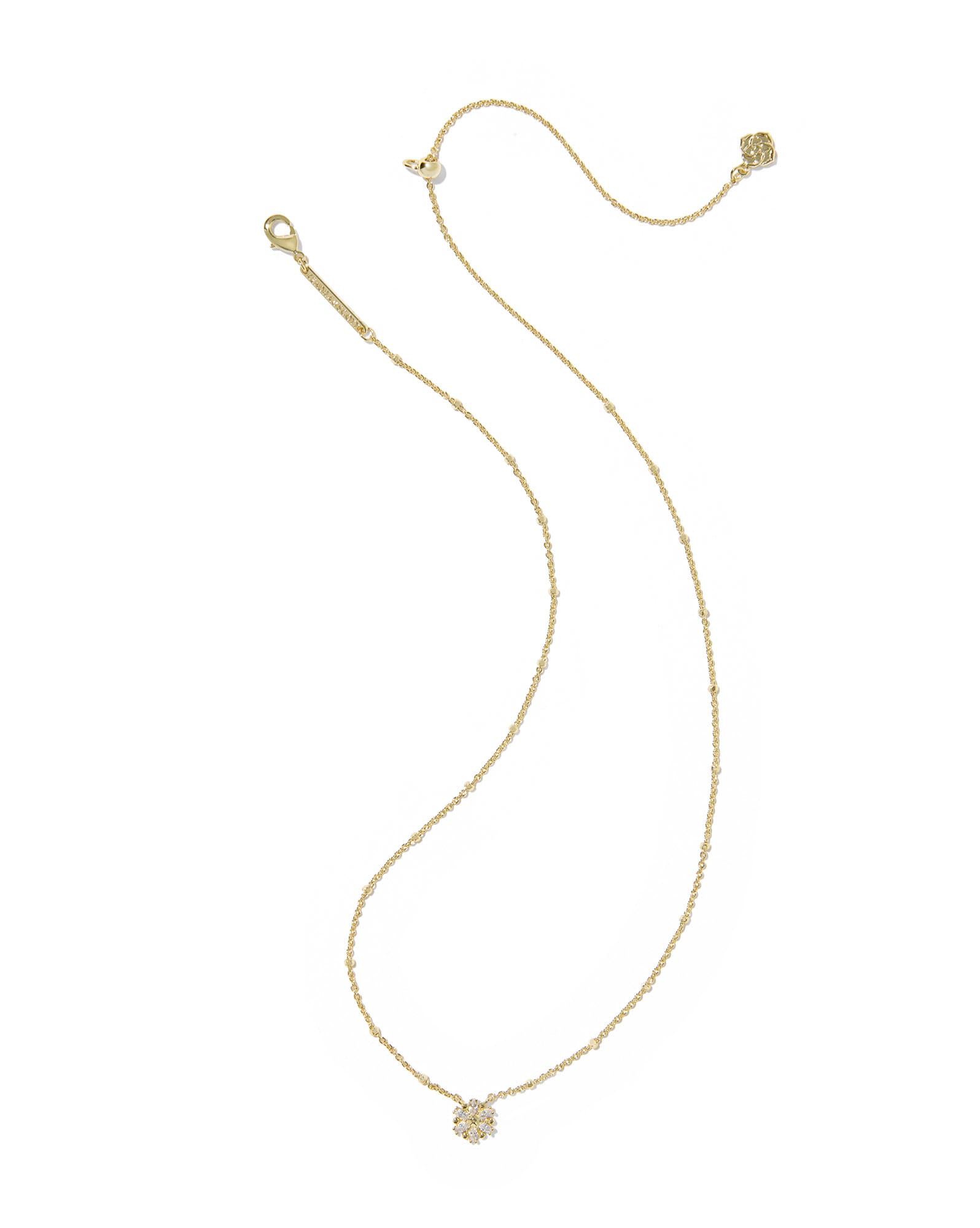 Mylah Gold Short Pendant Necklace