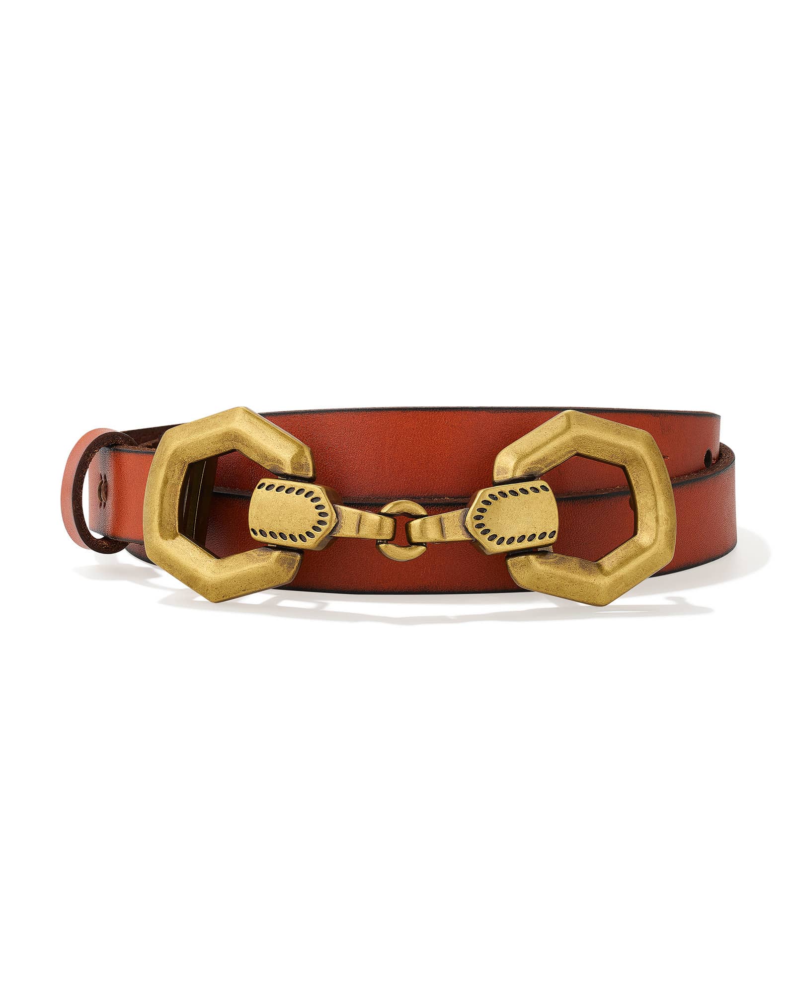 Beau Horse Bit Belt in Tan