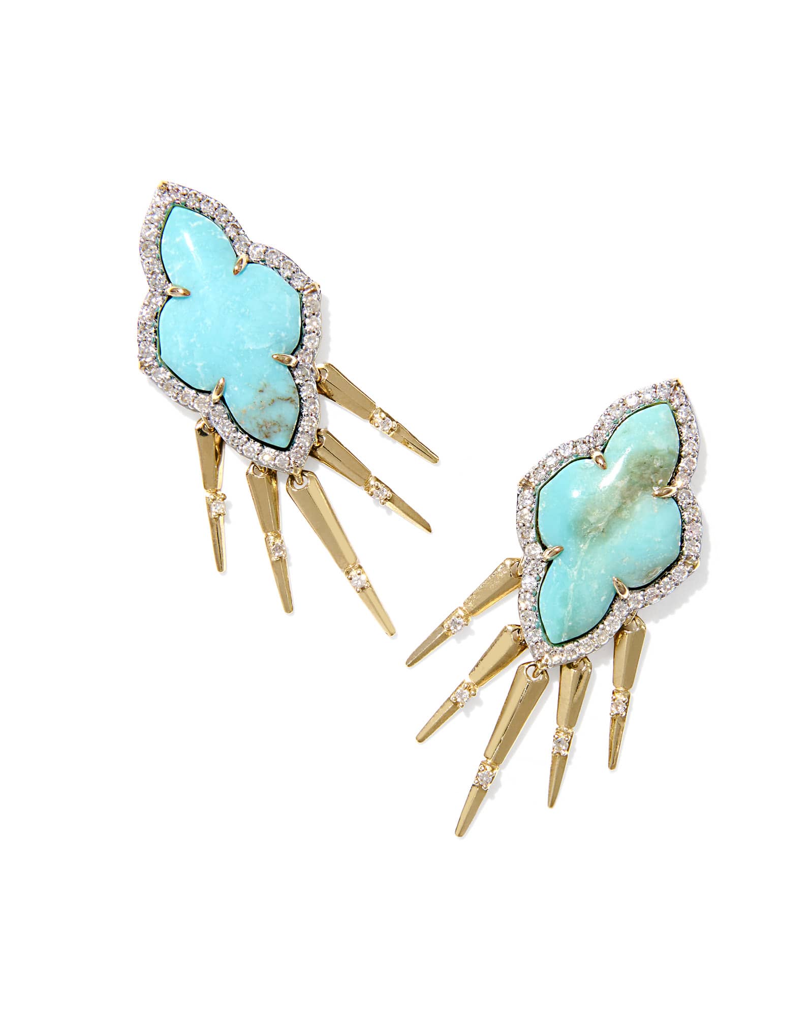 Abbie Fringe Drop Earrings 