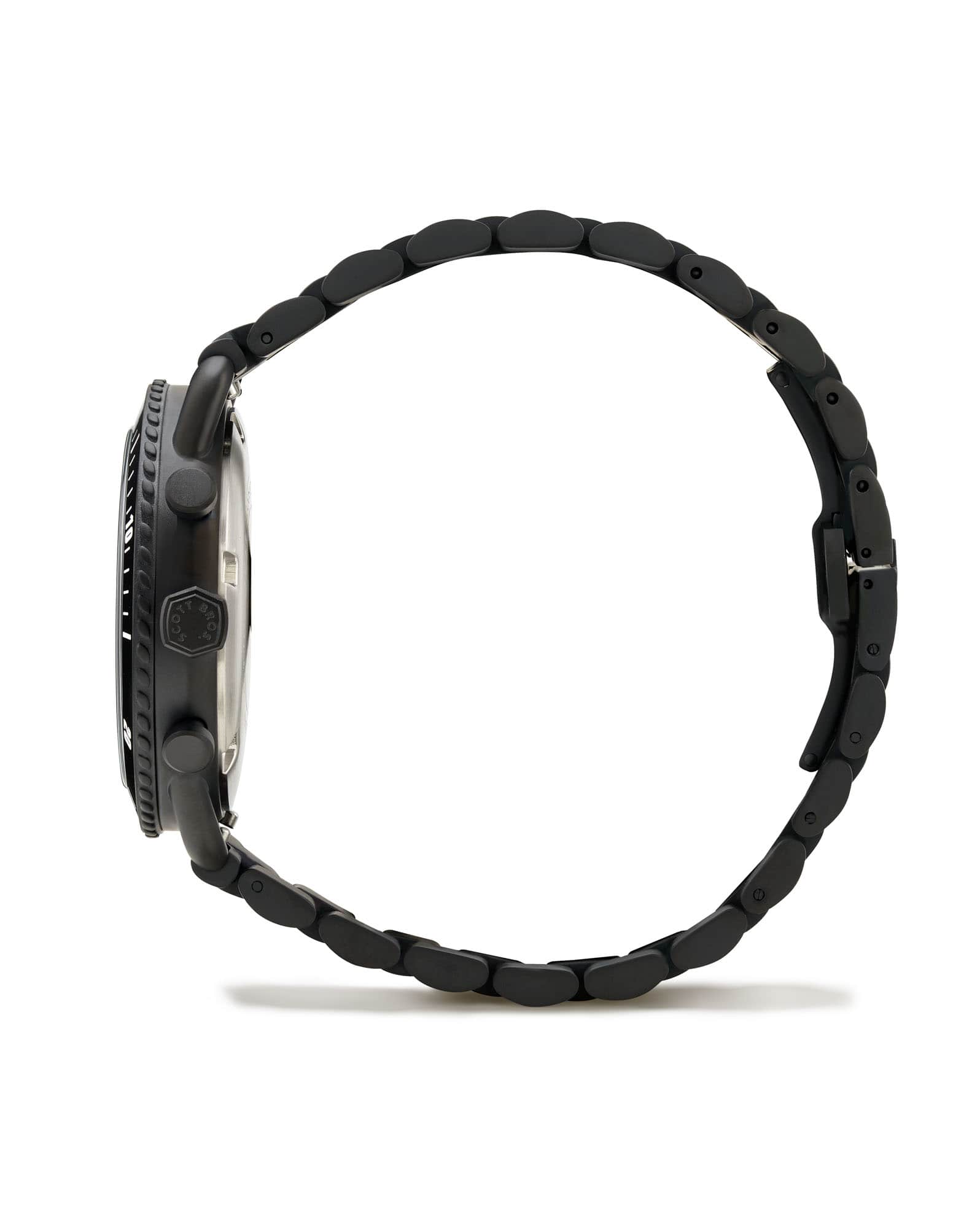 Beck Stainless Steel 44mm Chronograph Watch in Black