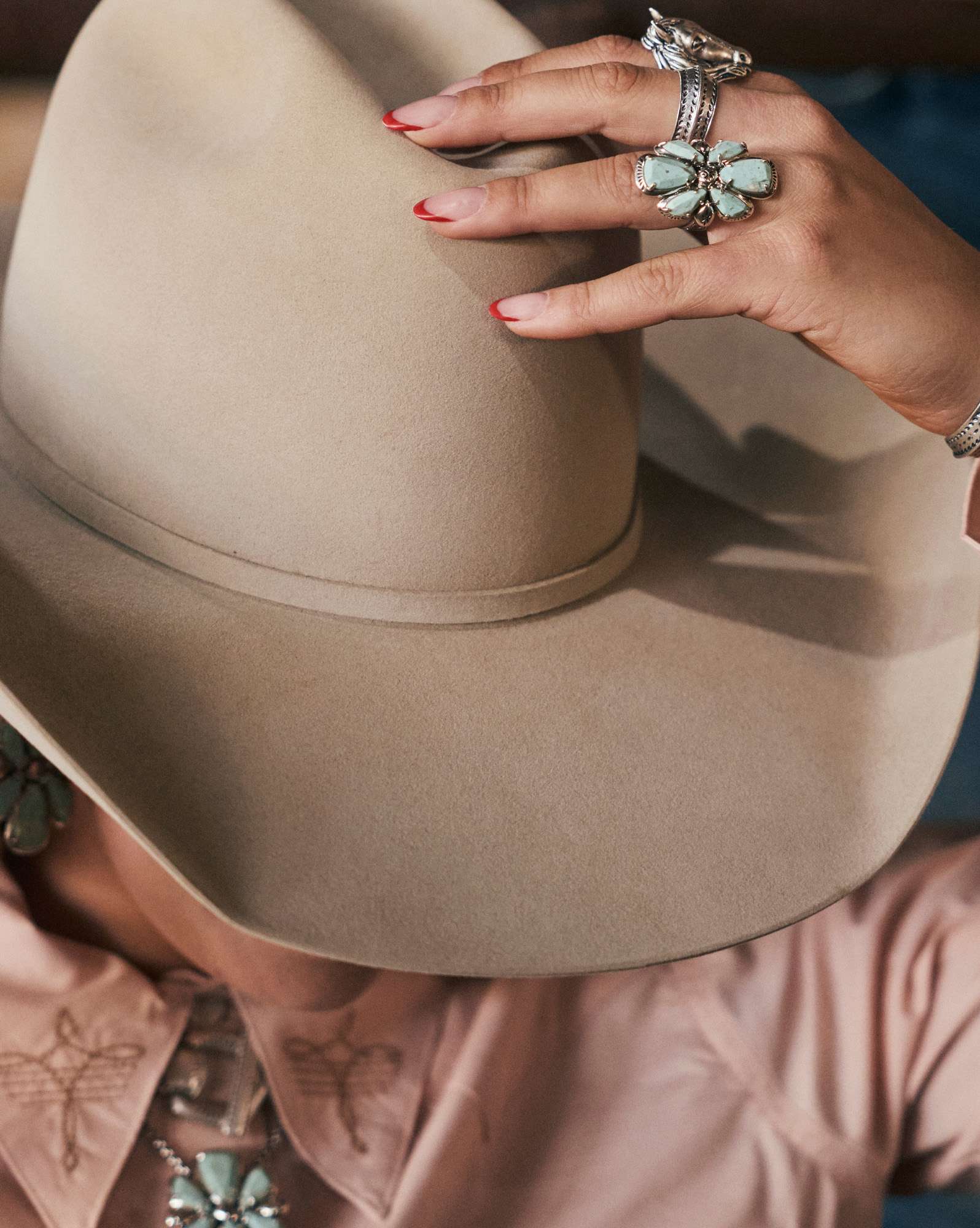 Beau Cocktail Ring in Vintage Silver