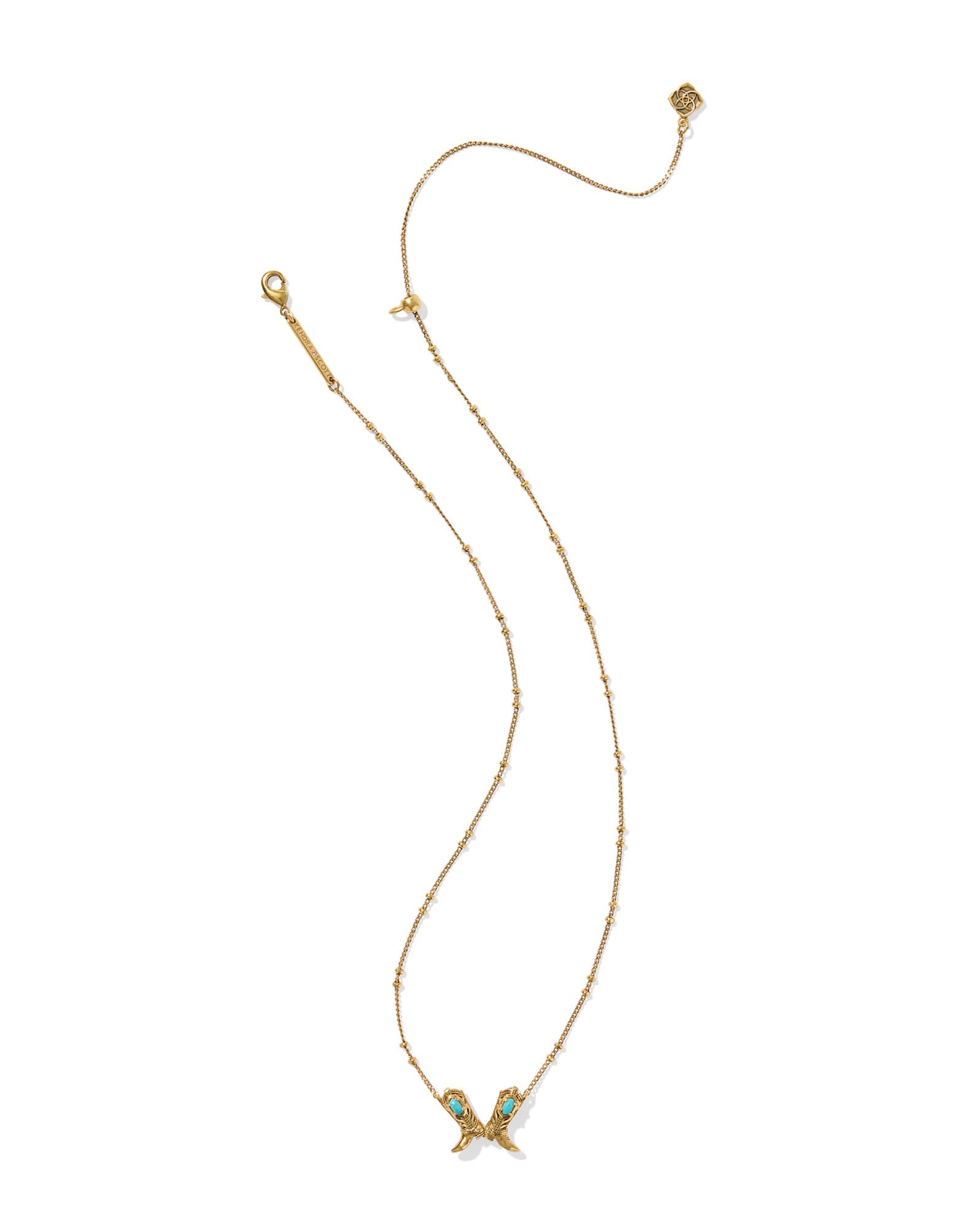 Beau Boot Short Pendant Necklace