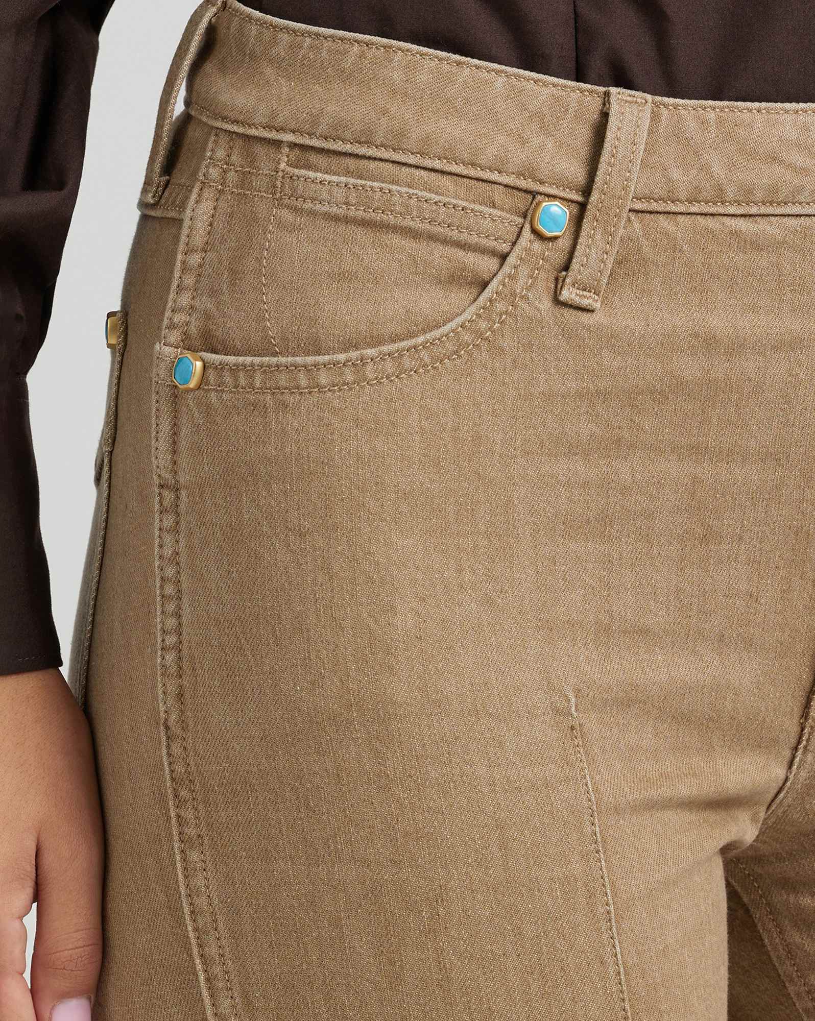 Wrangler® x Yellow Rose by Kendra Scott High Rise Trouser