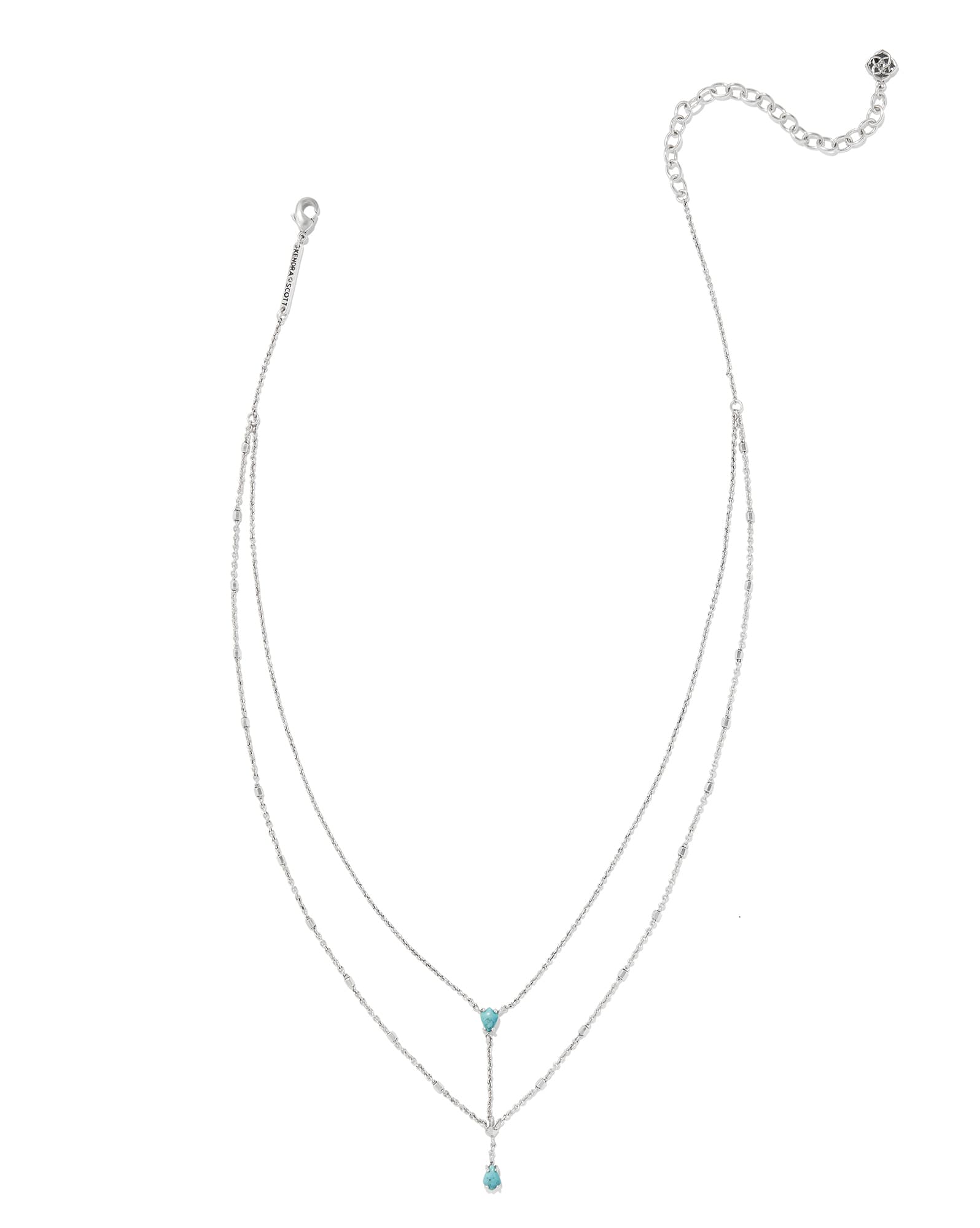 Wrangler® x Yellow Rose by Kendra Scott Laurel Vintage Silver Multi Strand Necklace