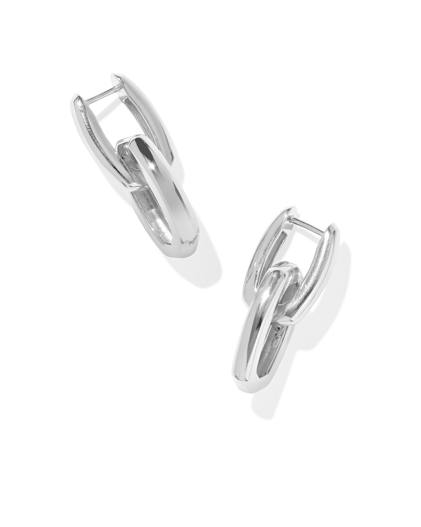 Ryleigh Wide Convertible Earrings in Sterling Silver