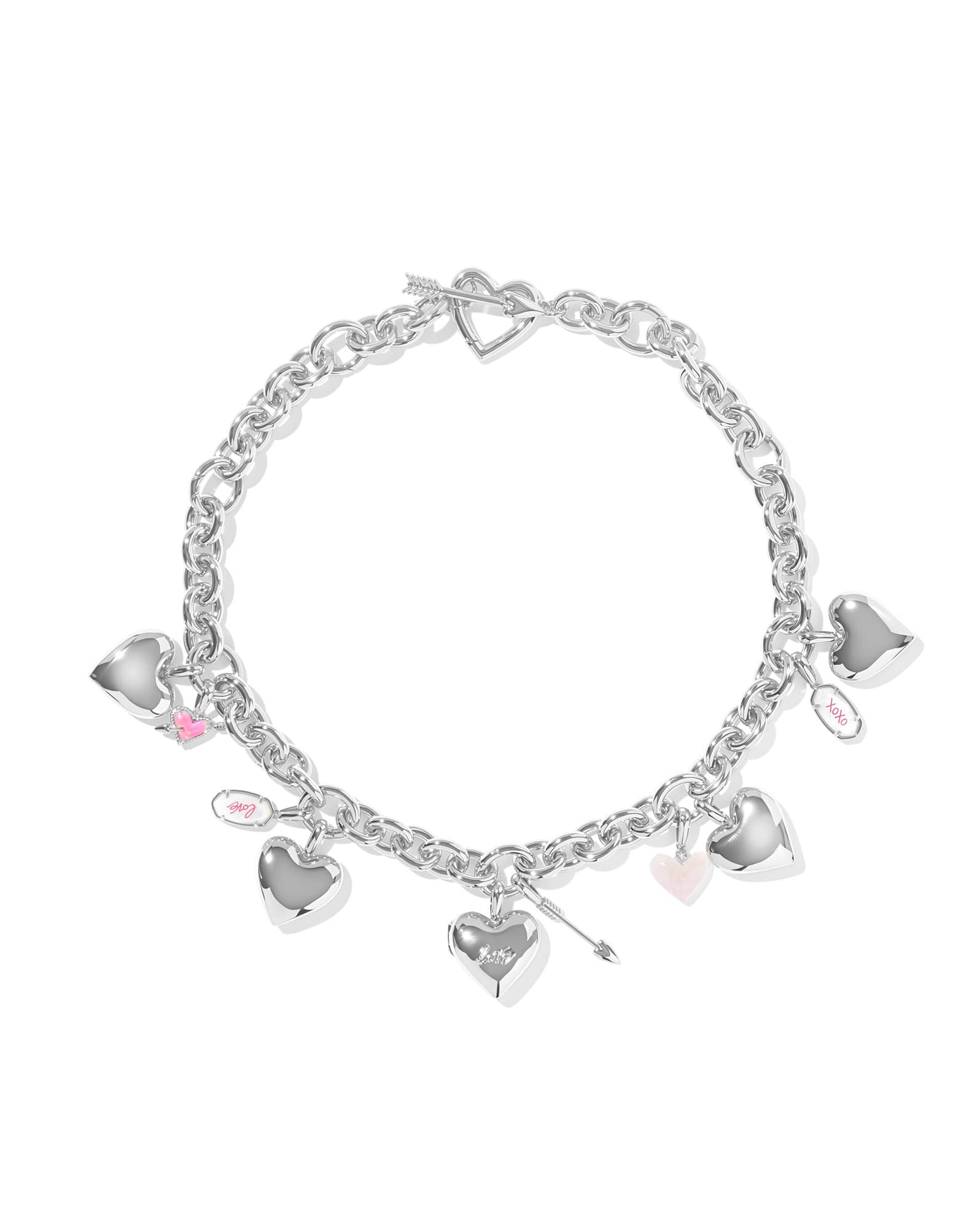 Jayna Silver Statement Necklace 