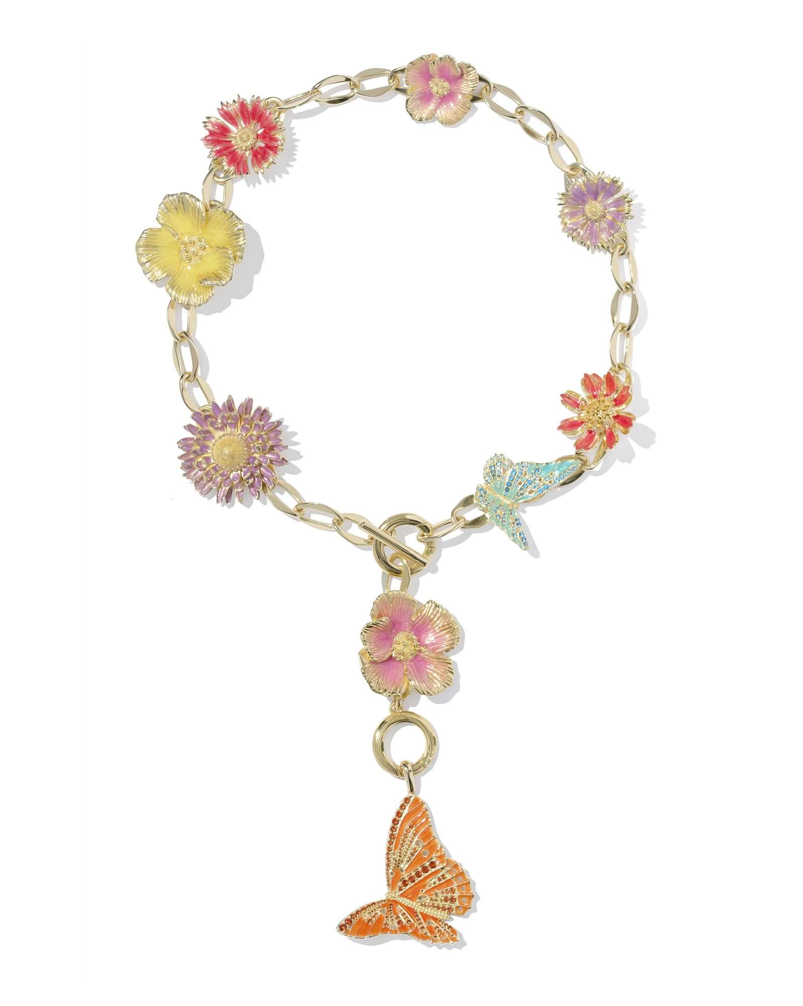 Cailey Gold Statement Necklace 