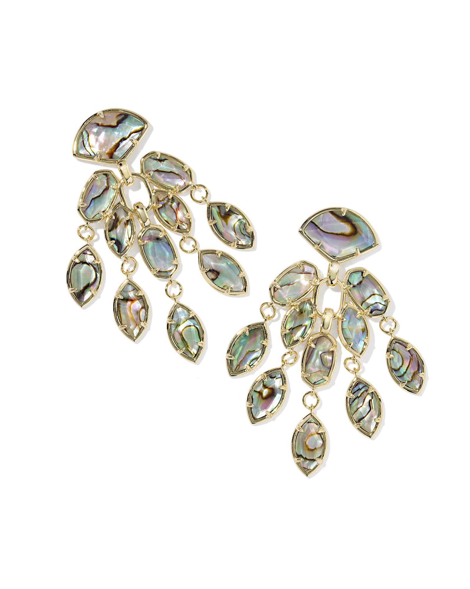 Gwen Gold Statement Earrings 