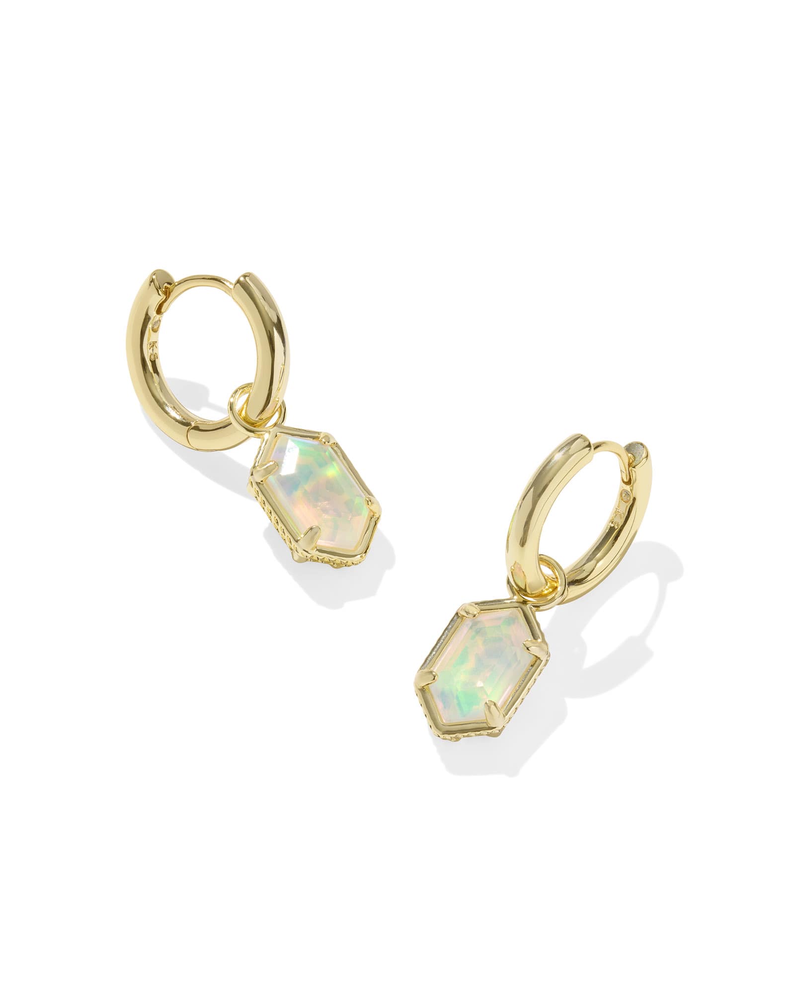 Hallie Gold Huggie Earrings