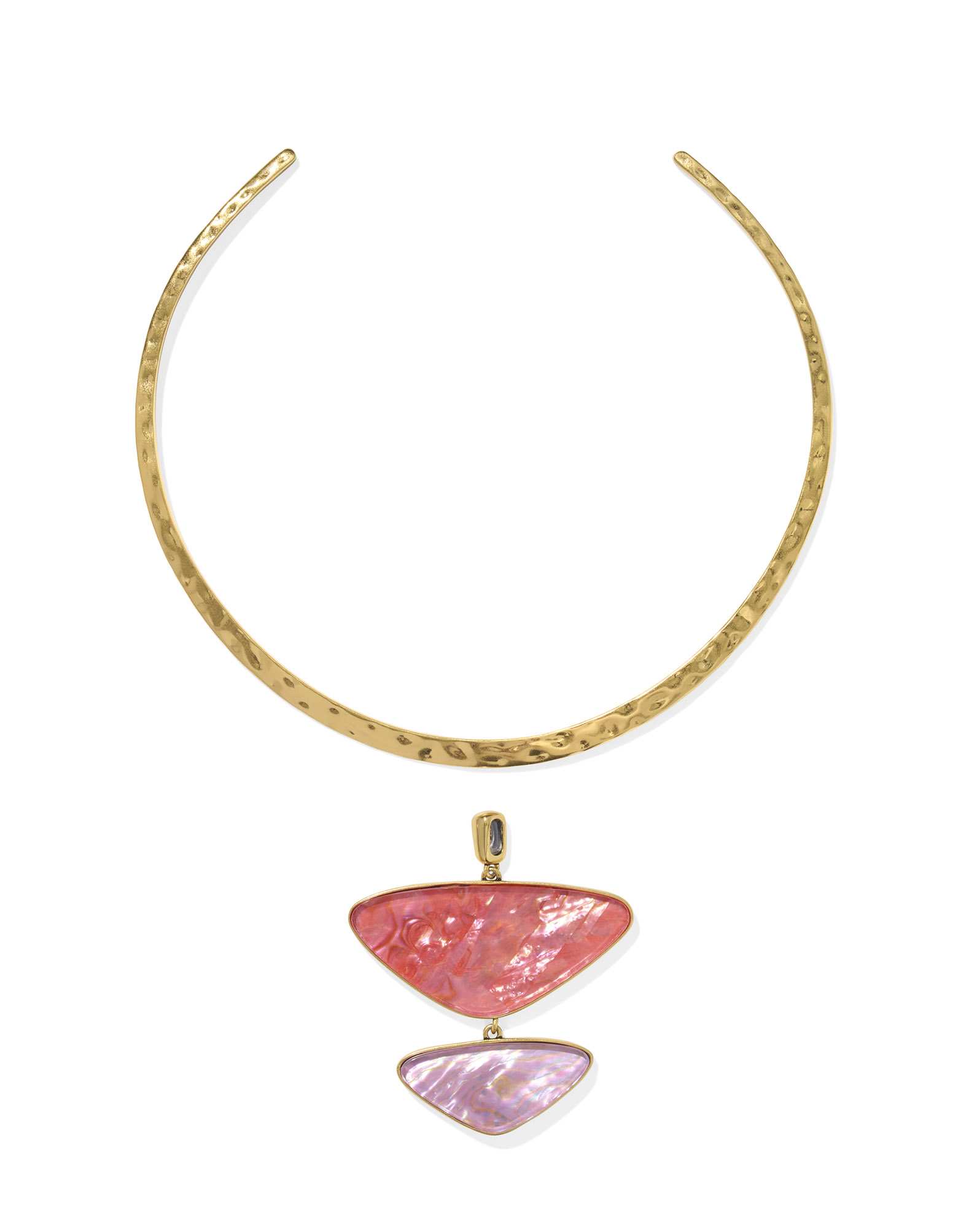 Margot Vintage Gold Statement Necklace