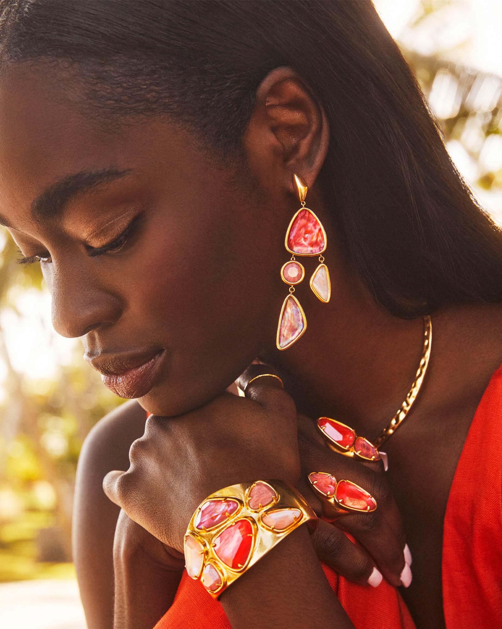 Margot Vintage Gold Cocktail Ring