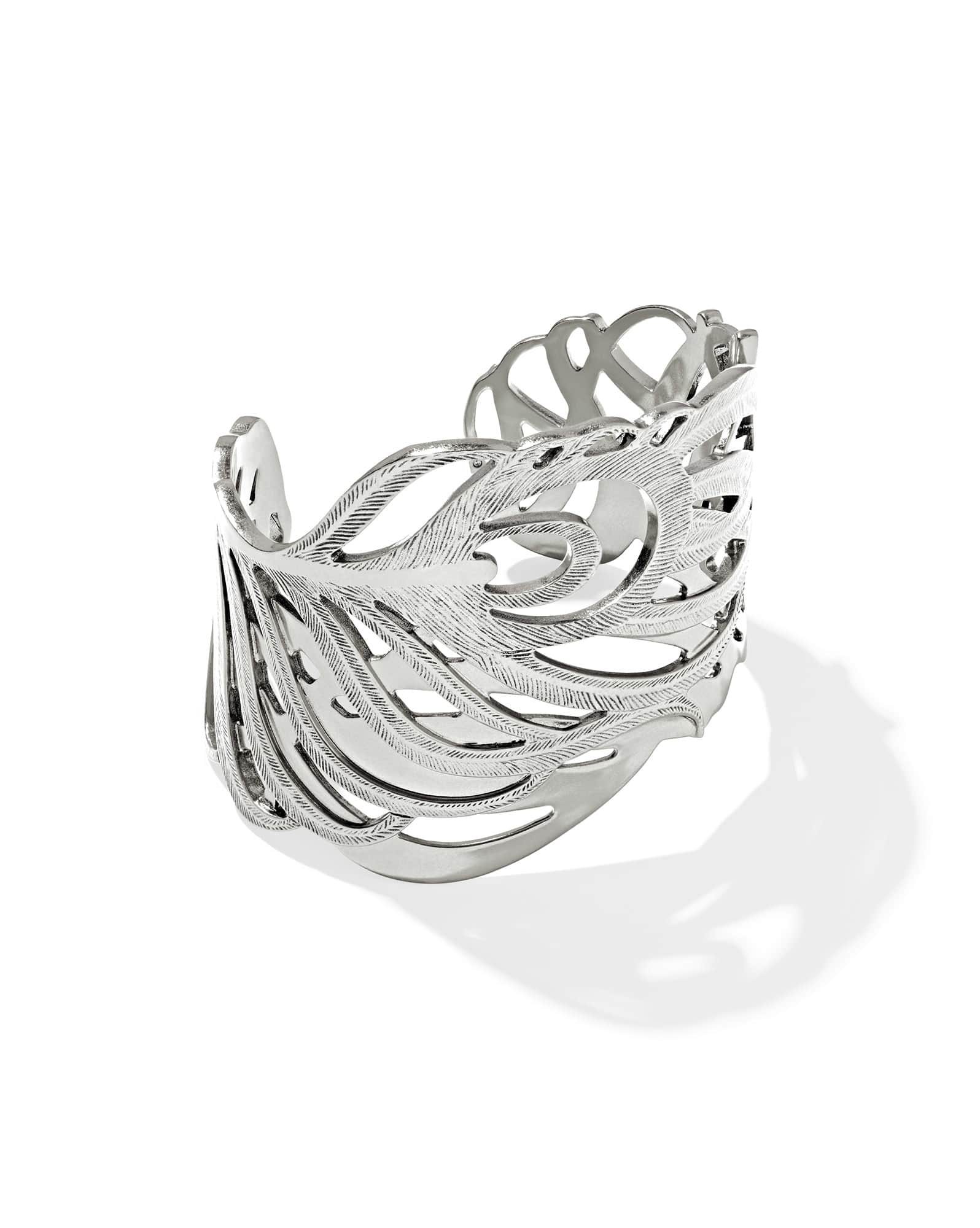 Karina Vintage Silver Cuff Bracelet