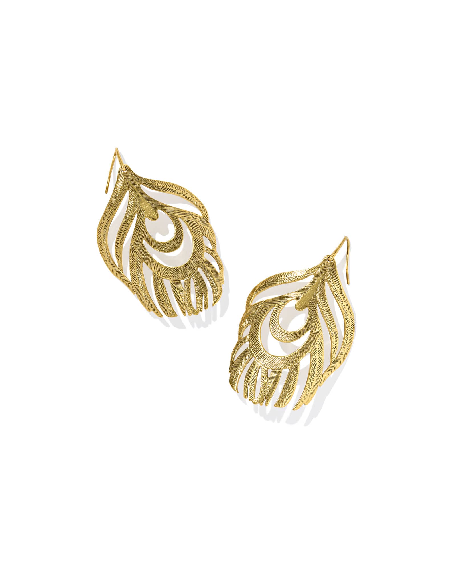 Karina Vintage Gold Statement Earrings