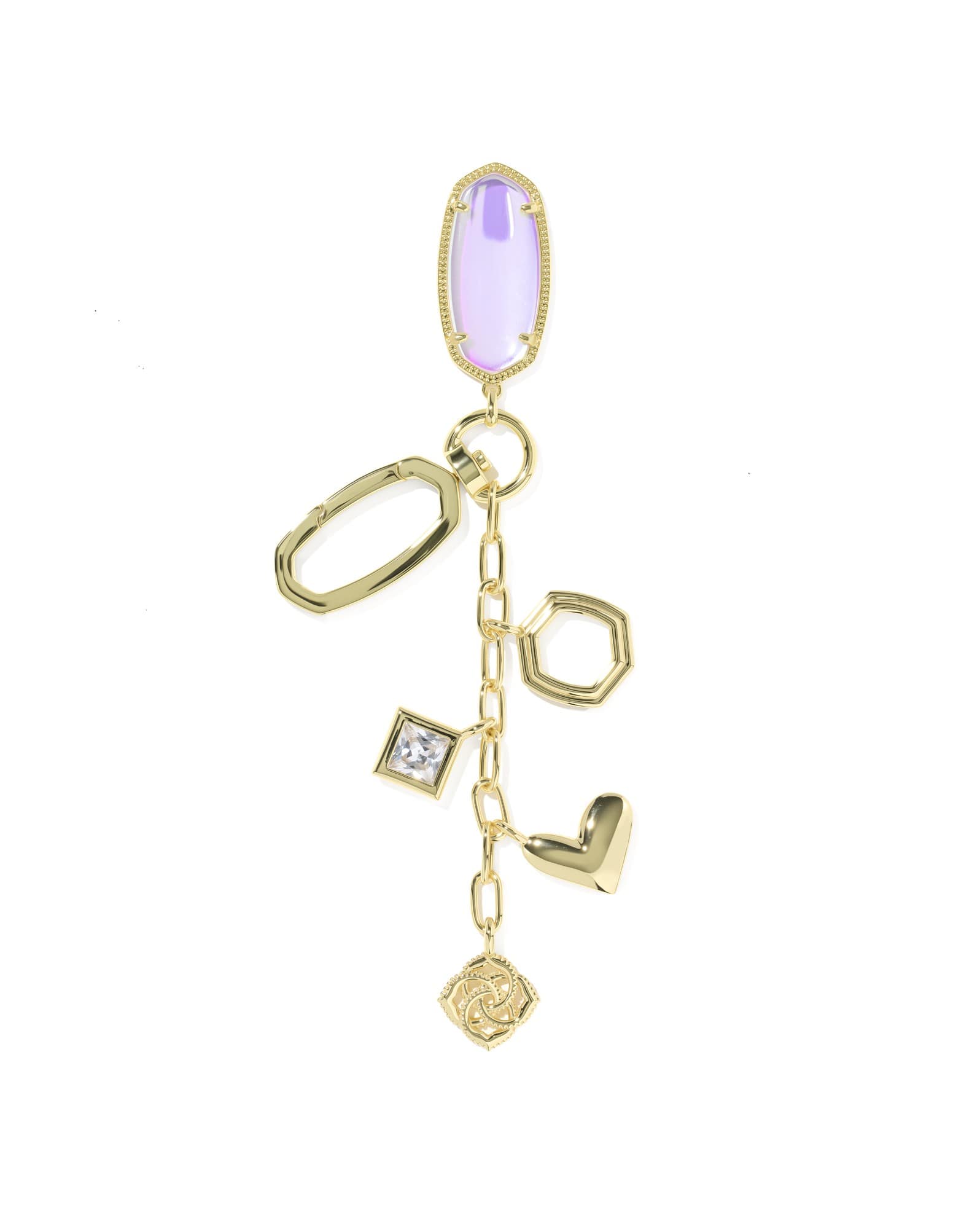 Elle Gold Bag Charm 