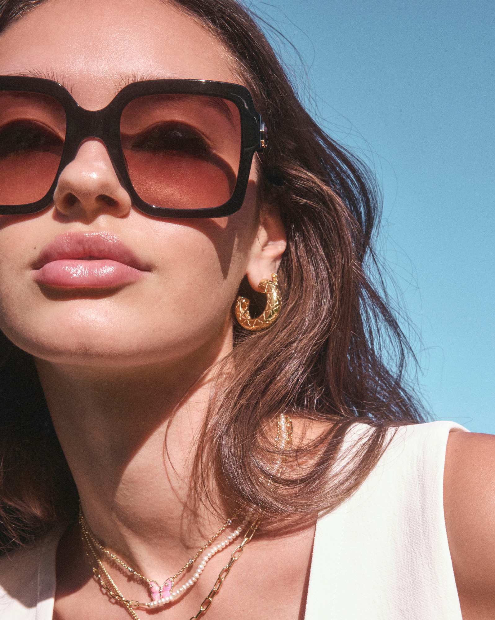 Elisa Oversized Square Sunglasses