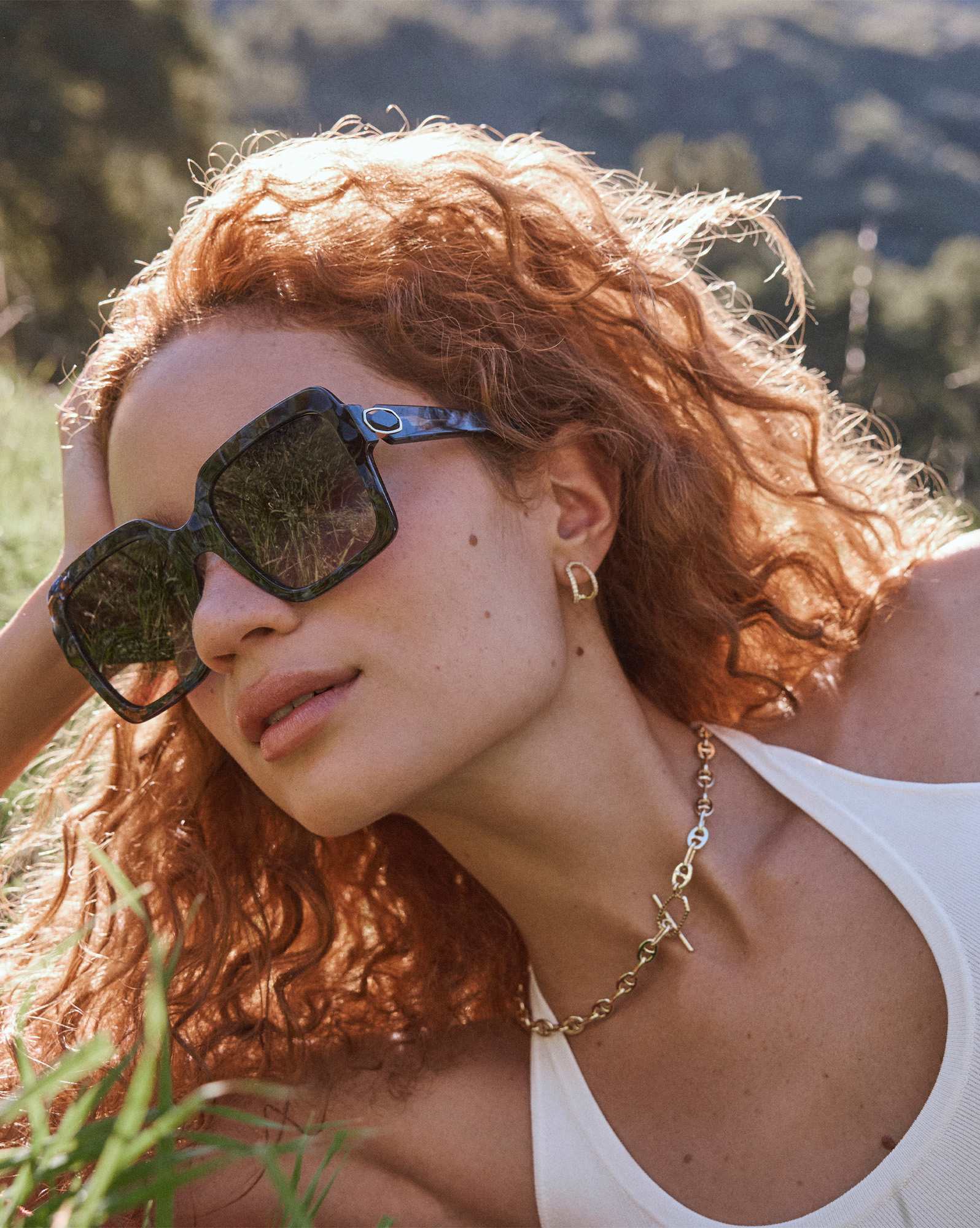 Elisa Oversized Square Sunglasses