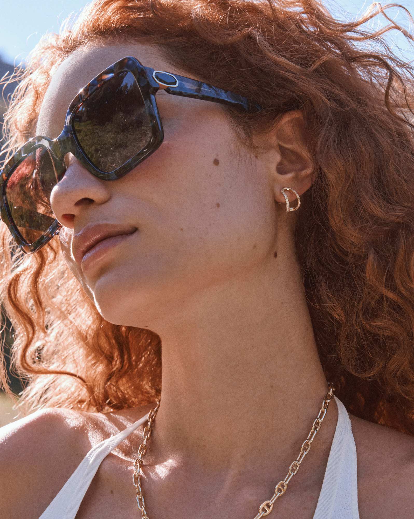 Elisa Oversized Square Sunglasses