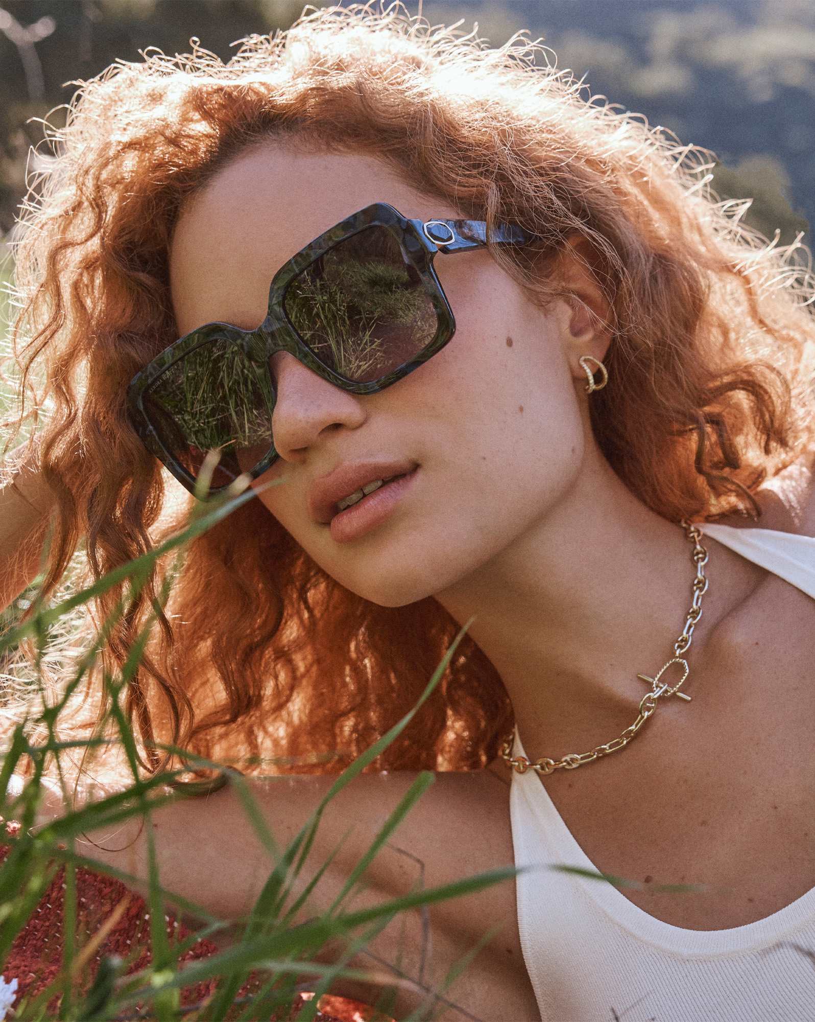 Elisa Oversized Square Sunglasses