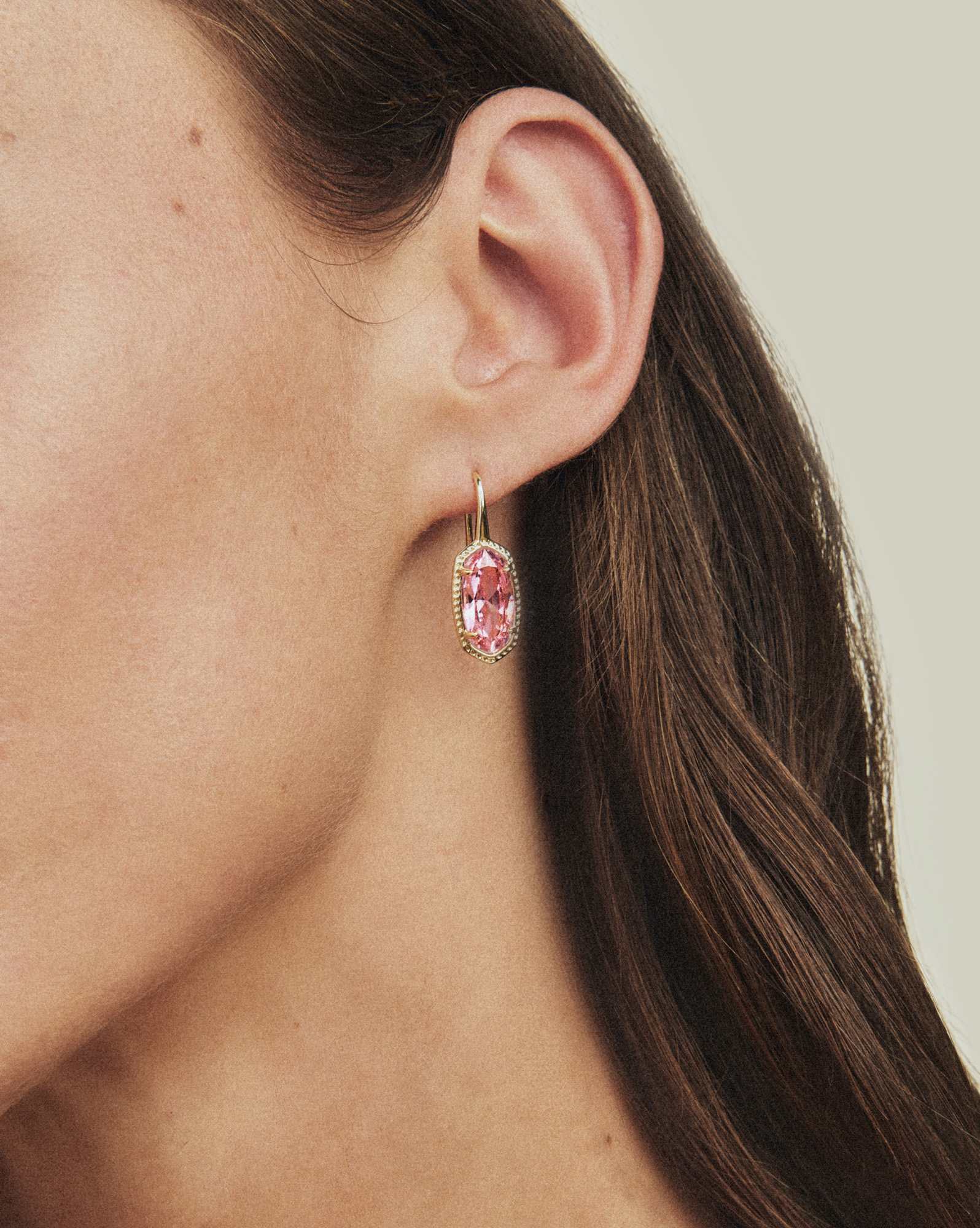 Lee Luxe Gold Drop Earrings 