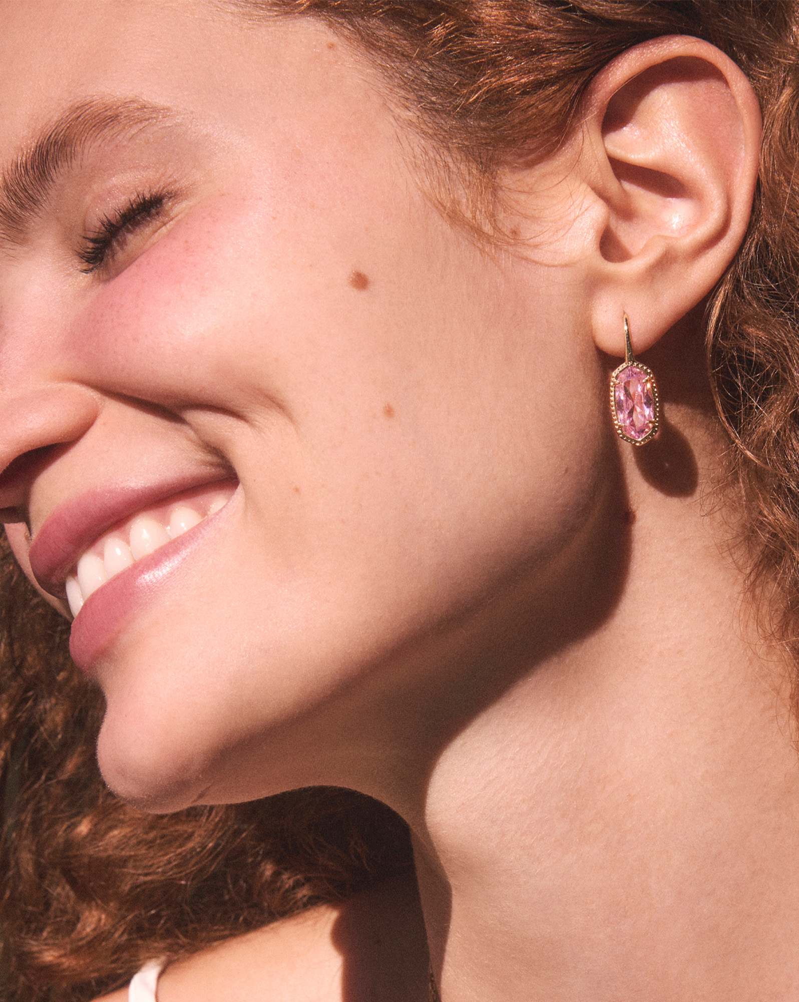 Lee Luxe Gold Drop Earrings 