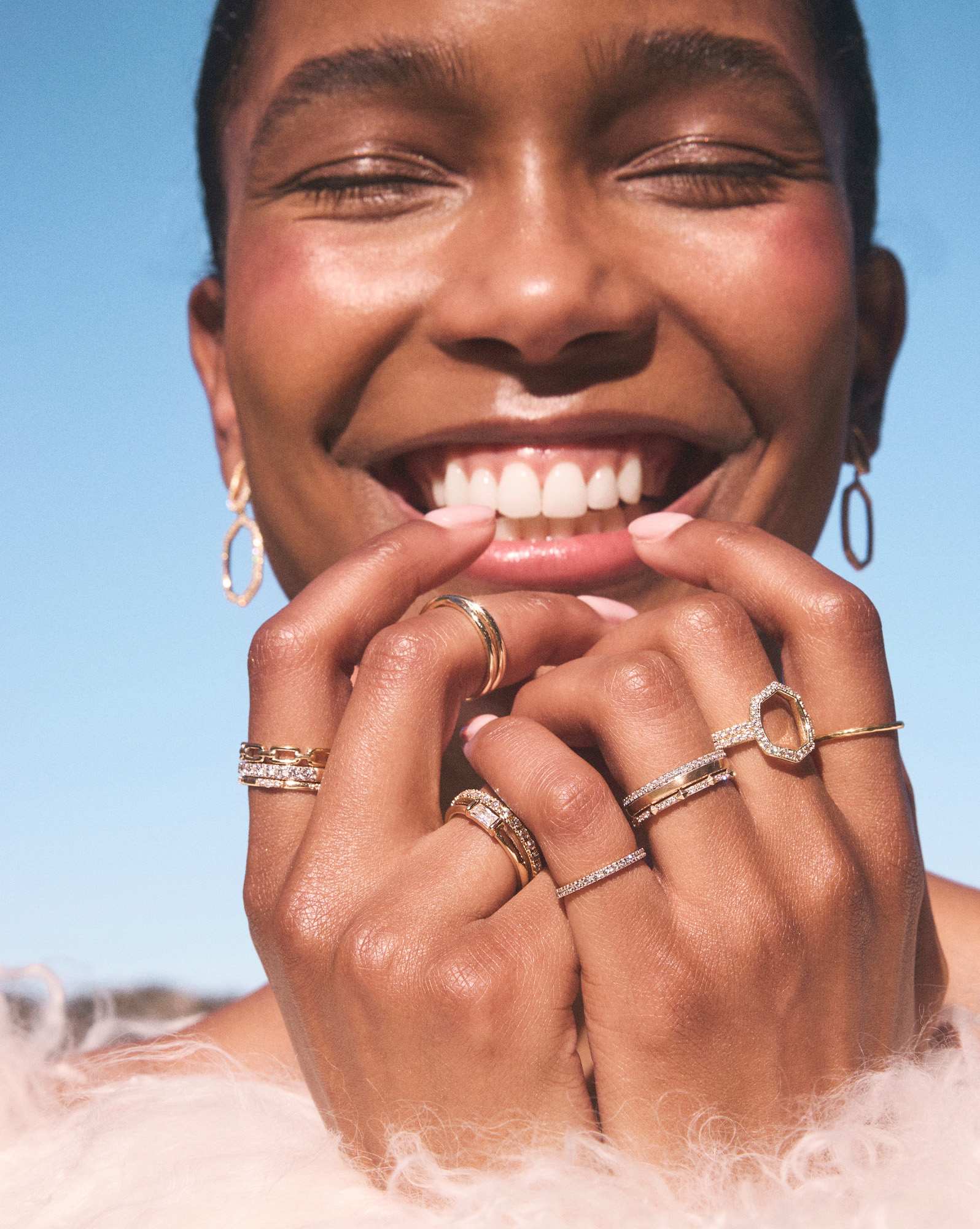 Larissa Band Ring In 18k Gold Vermeil