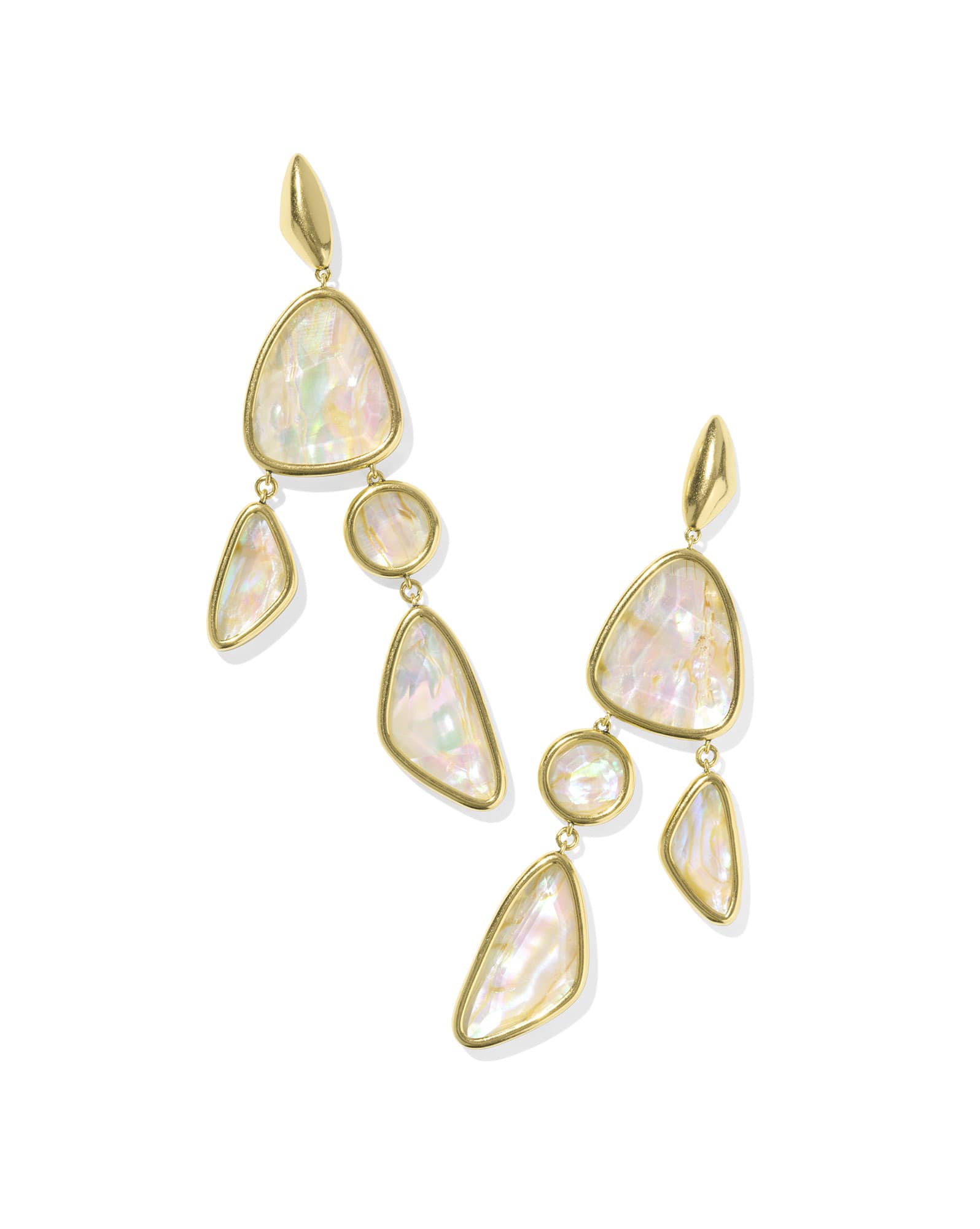 Margot Vintage Gold Statement Earrings