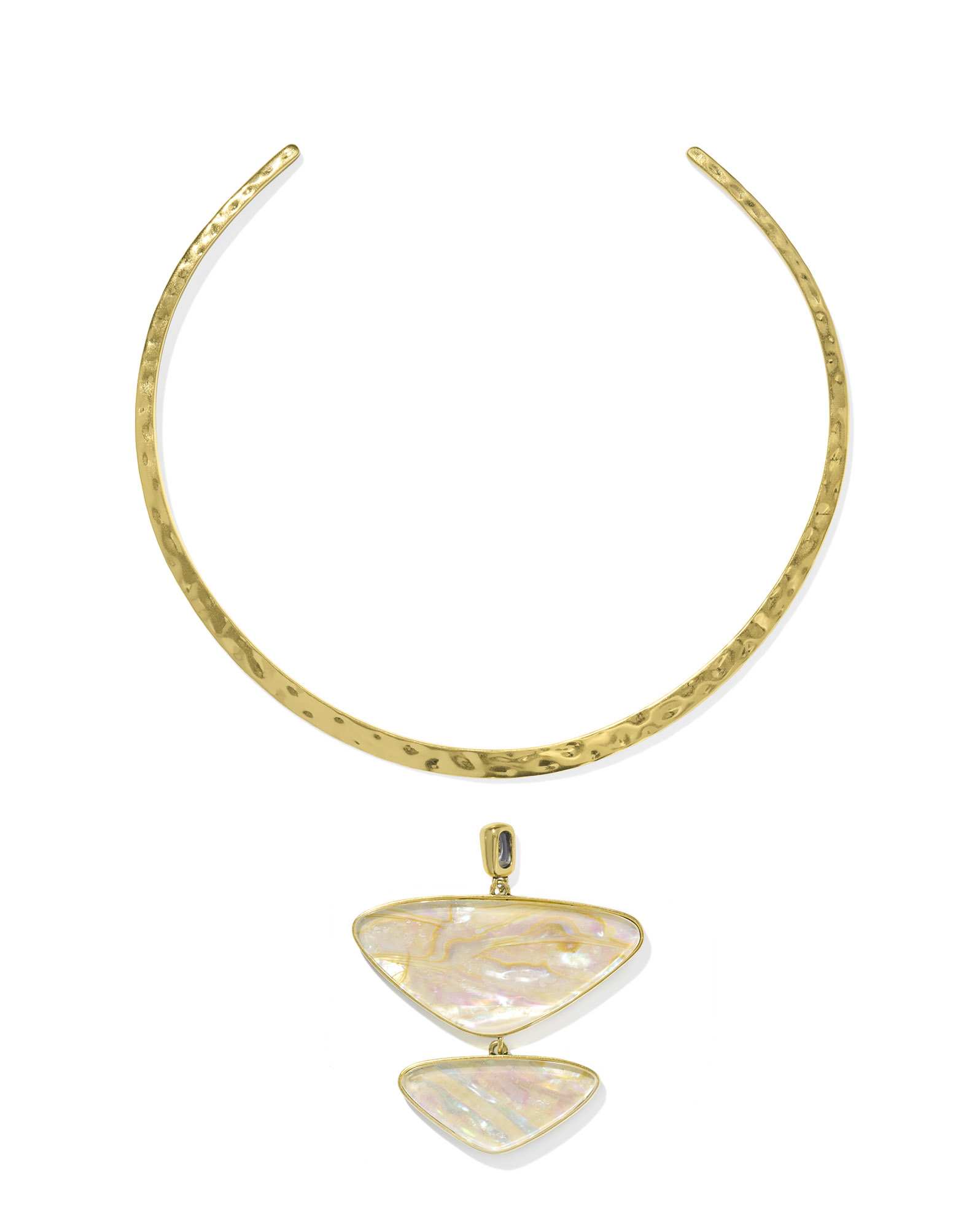 Margot Vintage Gold Statement Necklace