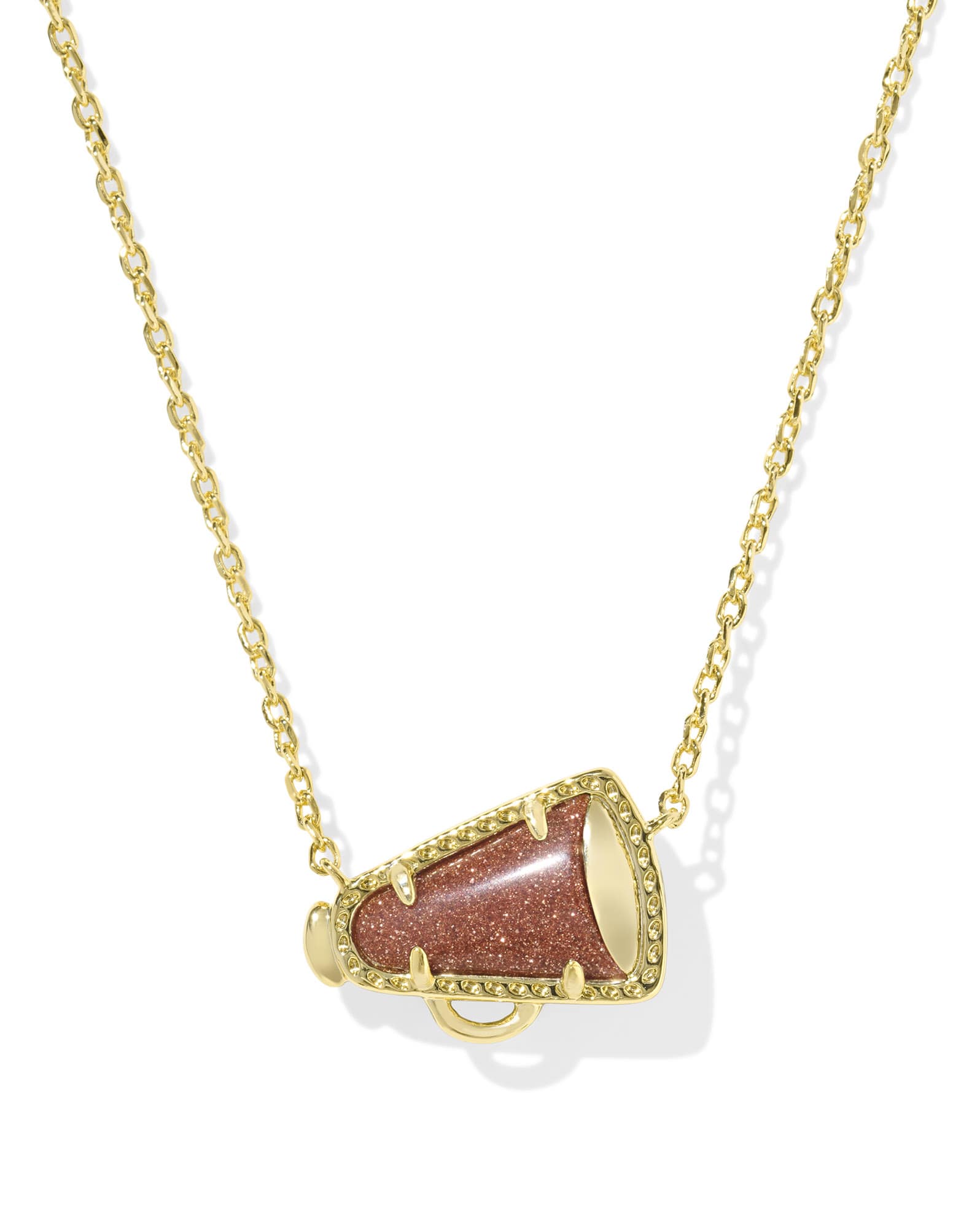 Cheer Gold Short Pendant Necklace