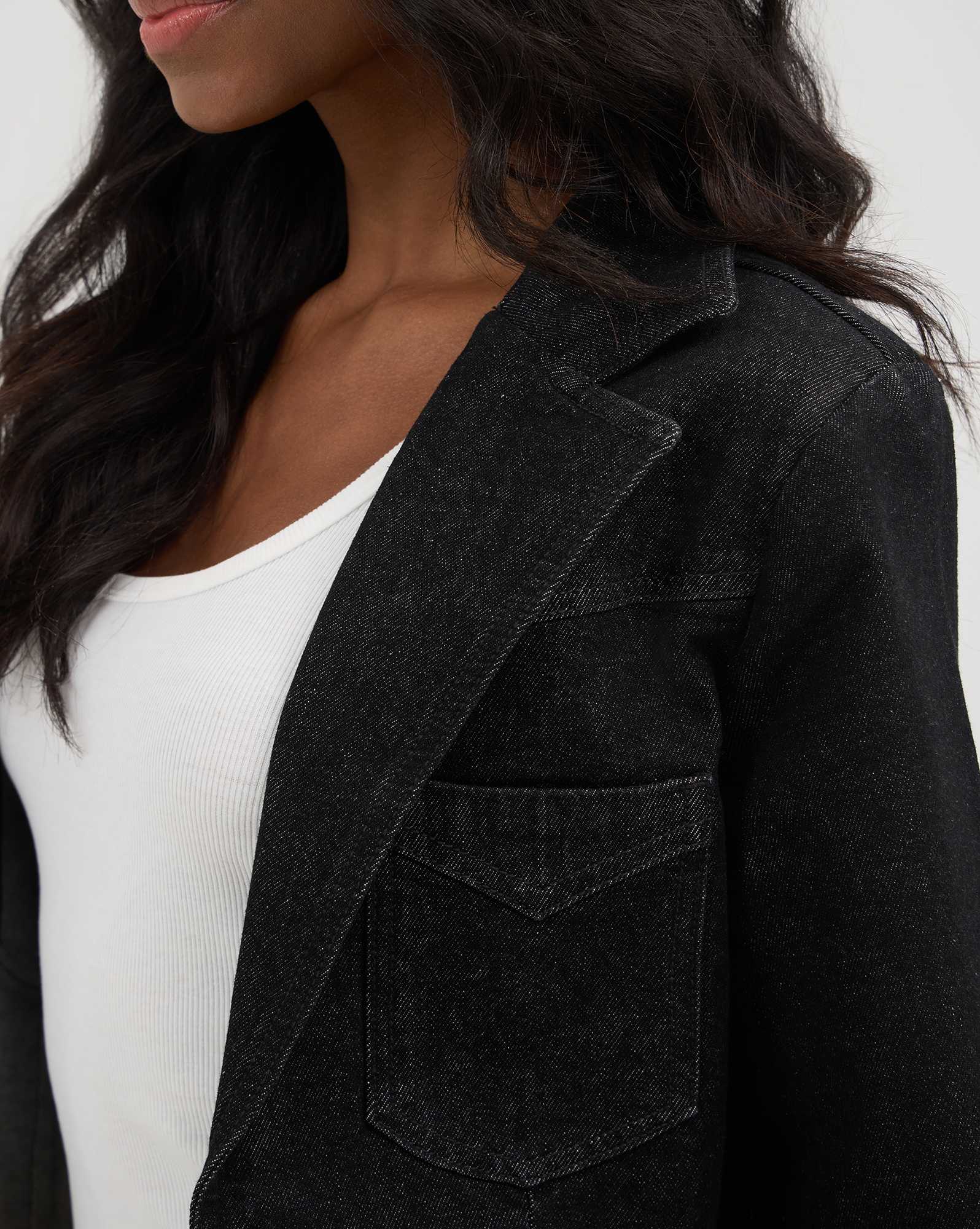 Wrangler® x Yellow Rose by Kendra Scott 70's Fitted Blazer