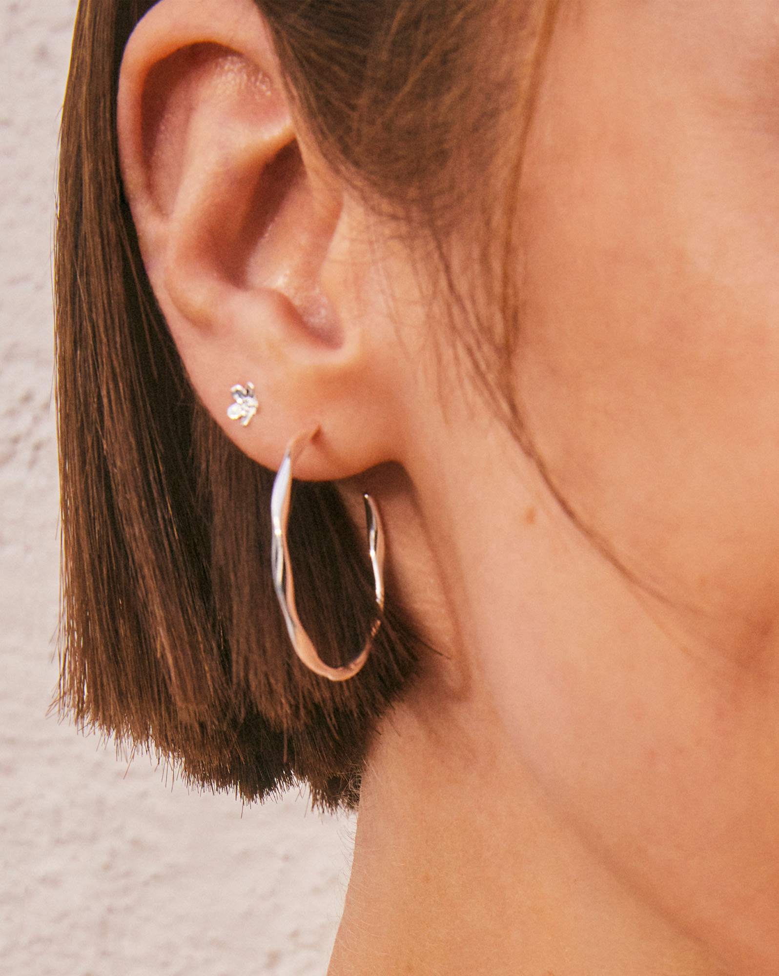 Lilah Stud Earrings in Sterling Silver