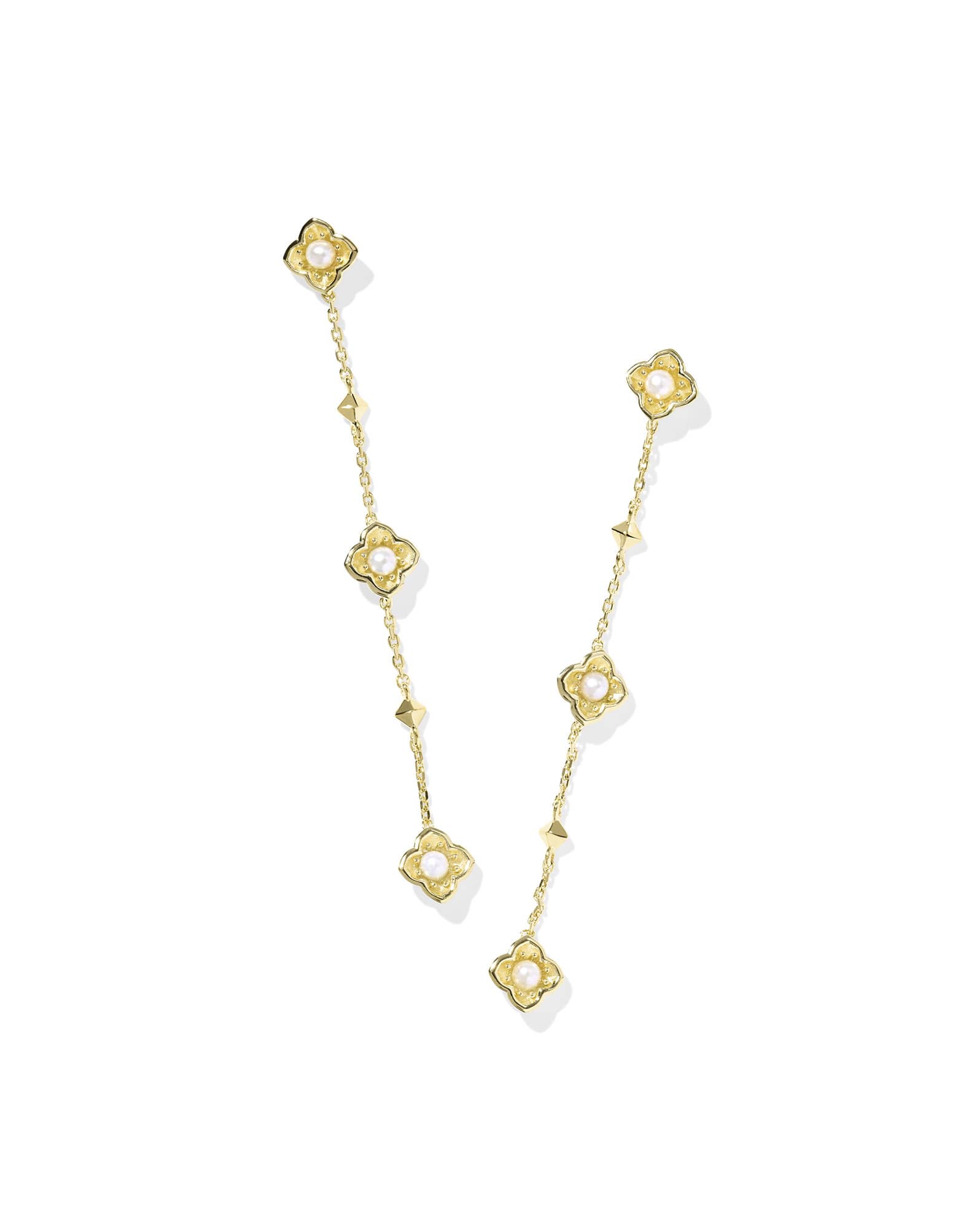 Dira 18k Gold Vermeil Pearl Drop Earrings