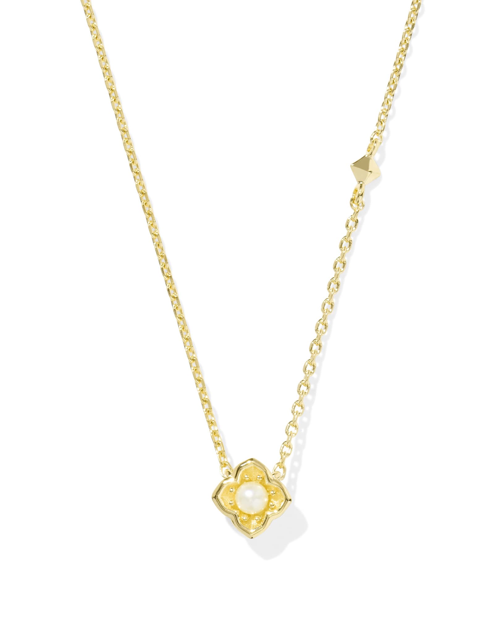 Dira 18k Gold Vermeil Pearl Pendant Necklace
