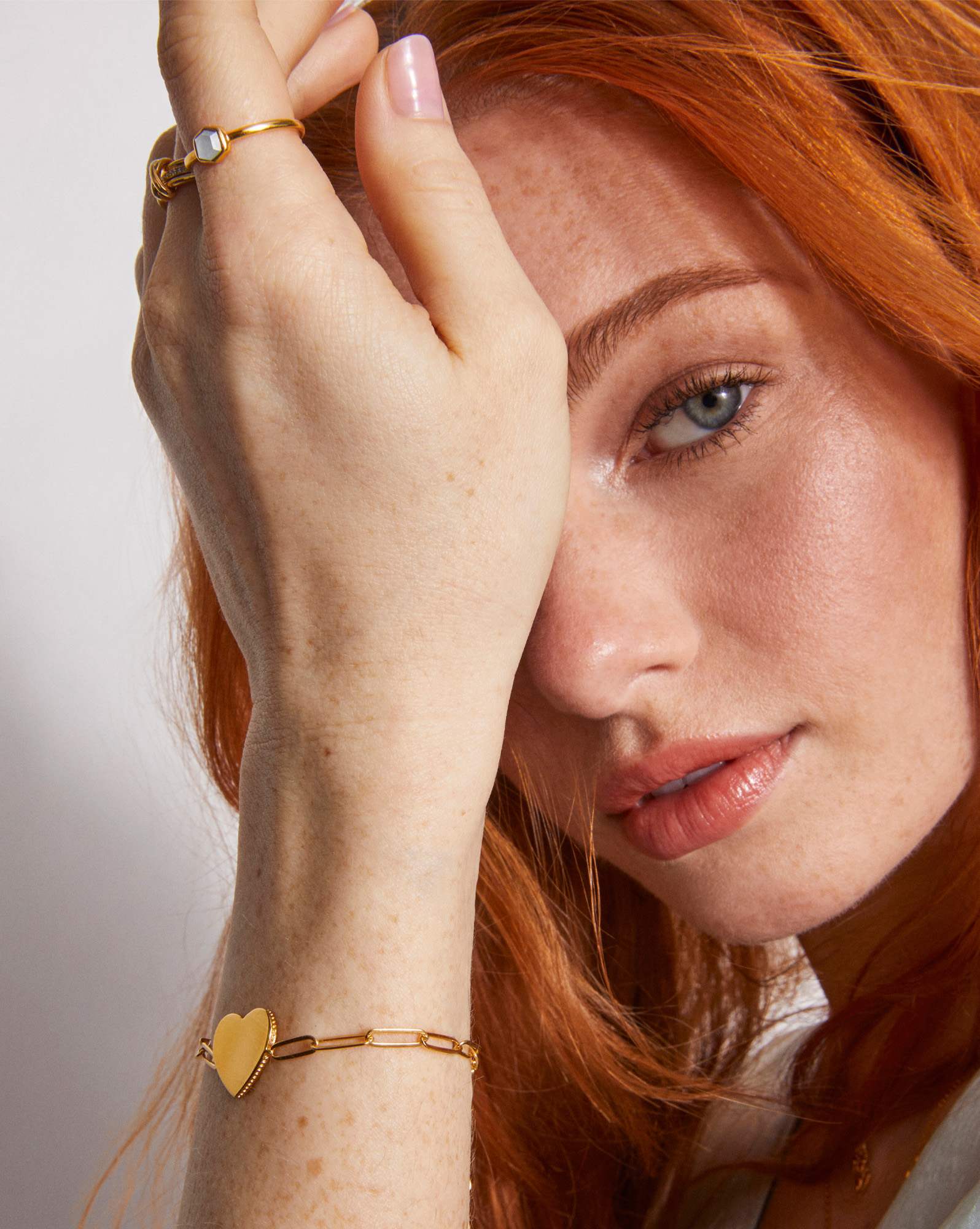 Mackenzie 18k Gold Vermeil Heart Bracelet