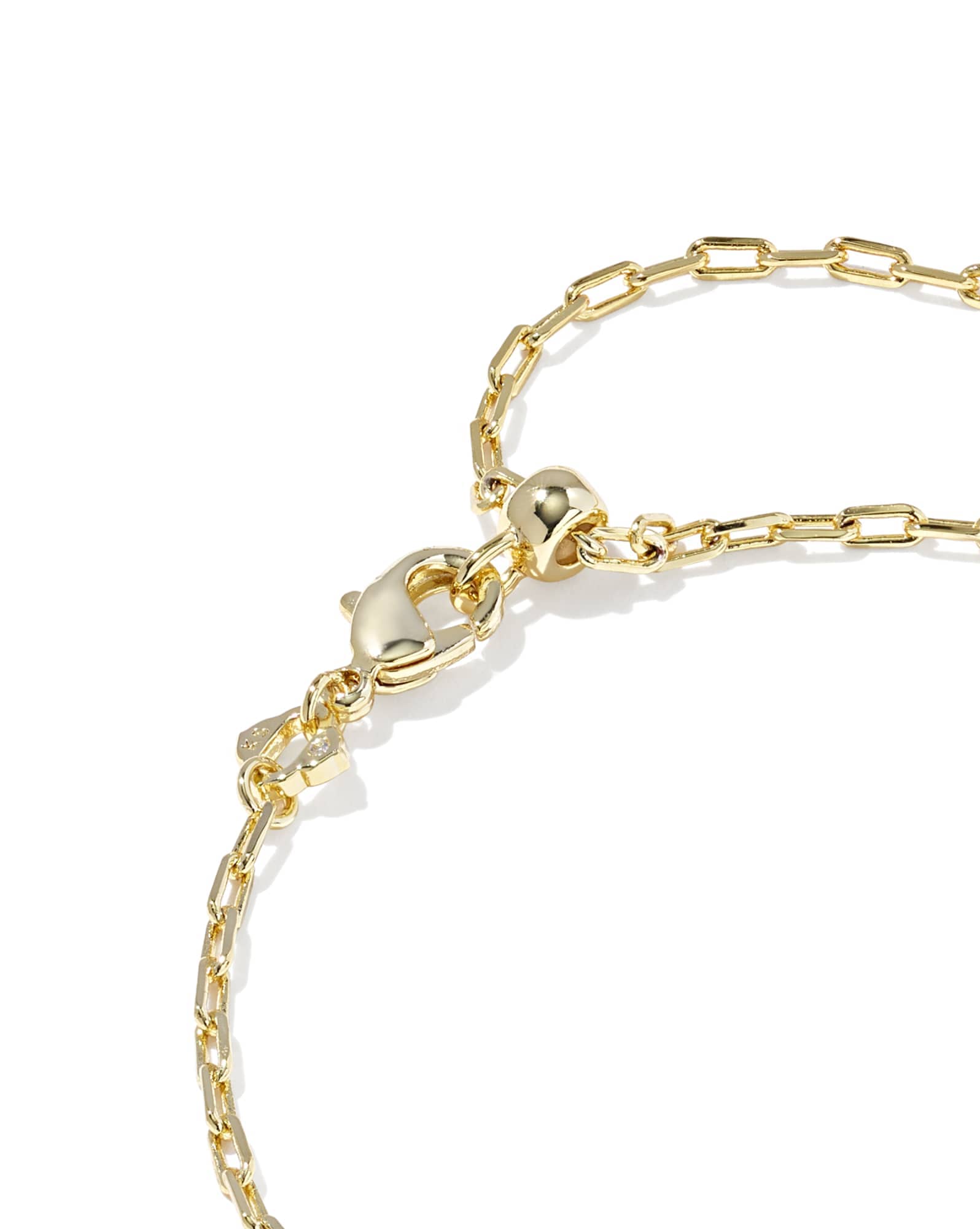 Abbie Medallion Gold Delicate Chain Bracelet