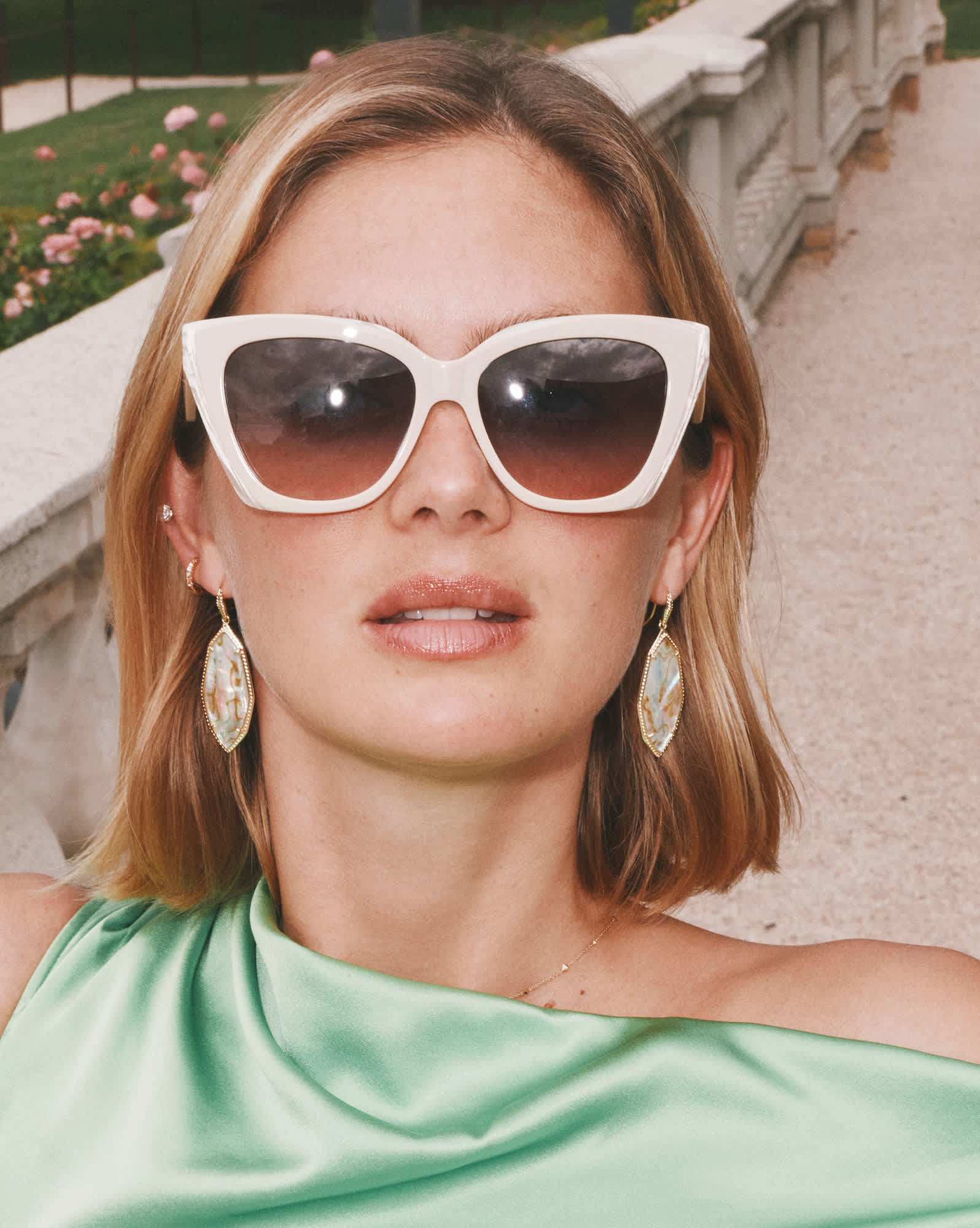 Ophelia Gold Drop Earrings