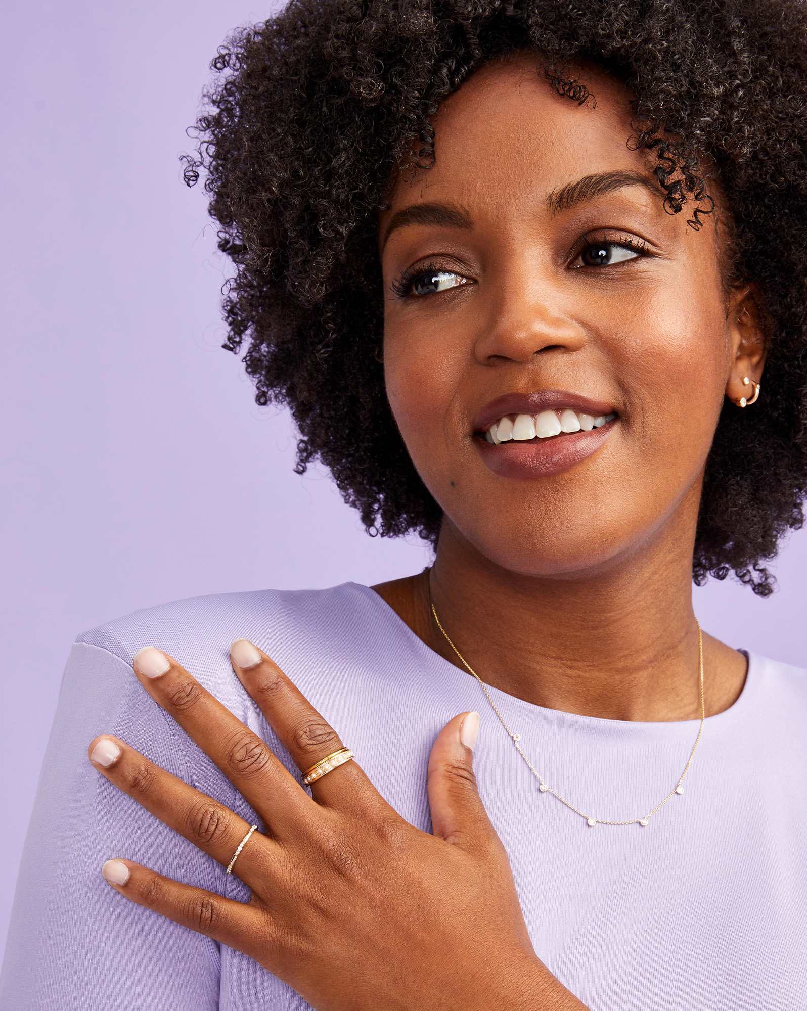 Drew 14k Yellow Gold Band Ring in Freshwater Cultured Pearl