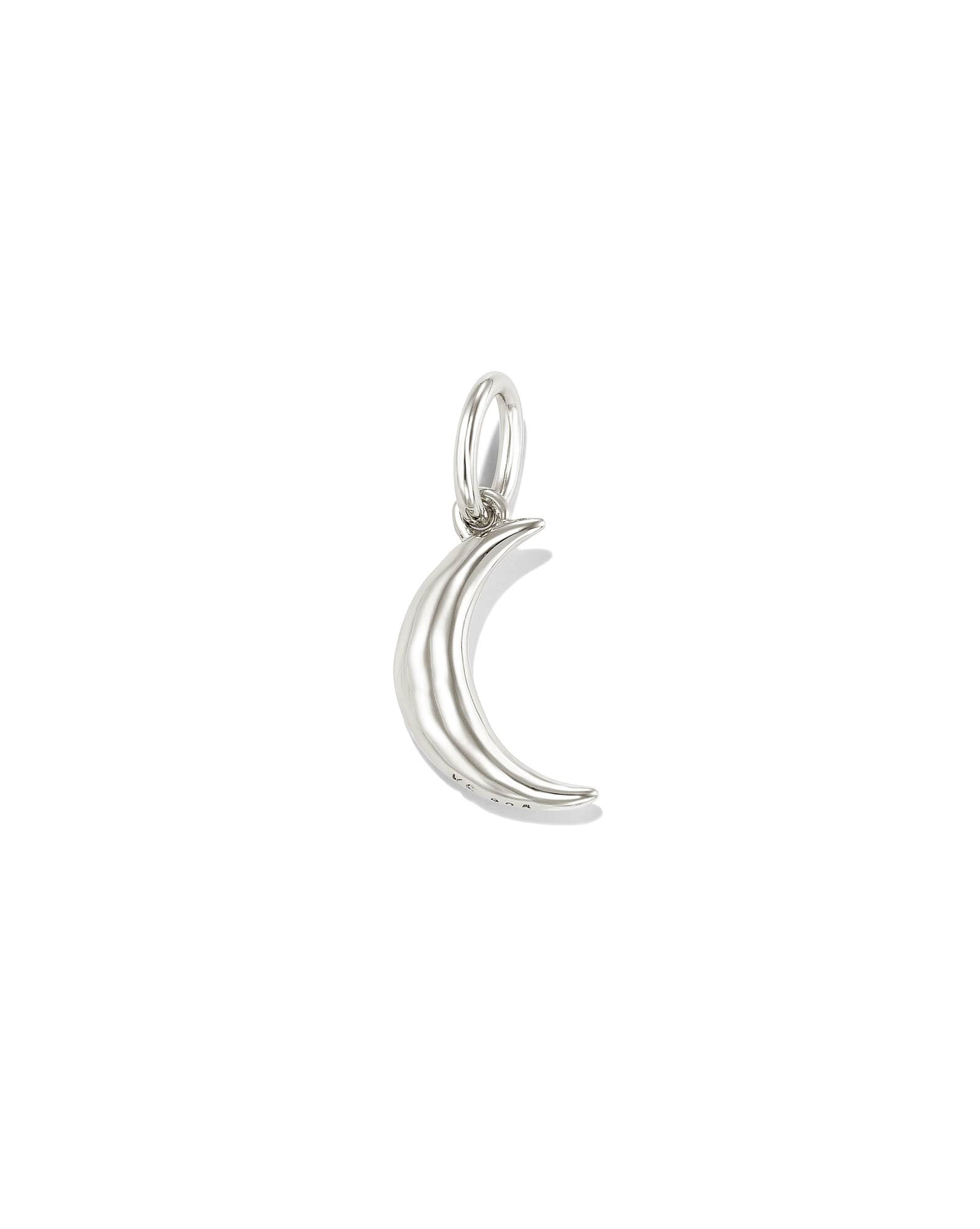 Moon Charm in Sterling Silver